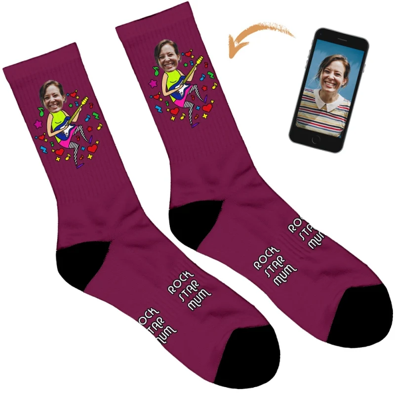 Rock Star Mum Socks - Image 21