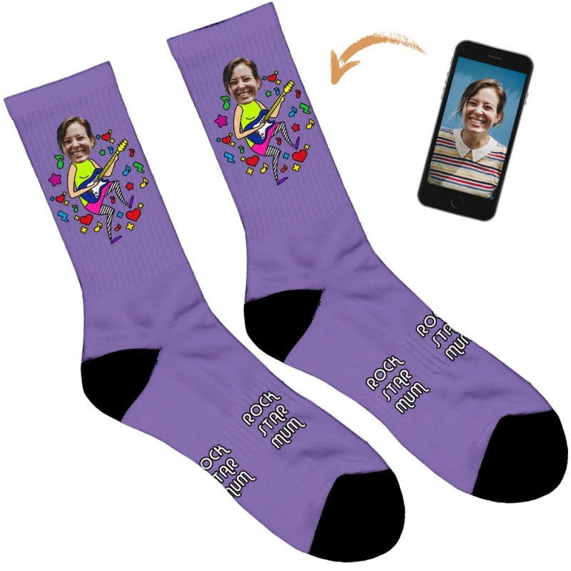 Rock Star Mum Socks - Image 24
