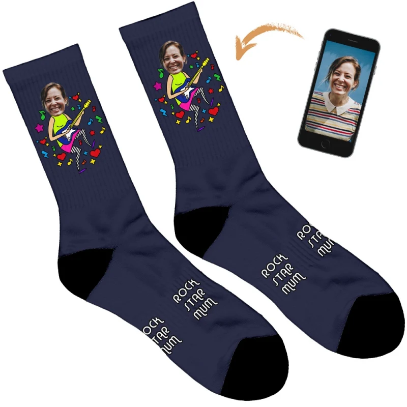 Rock Star Mum Socks - Image 28