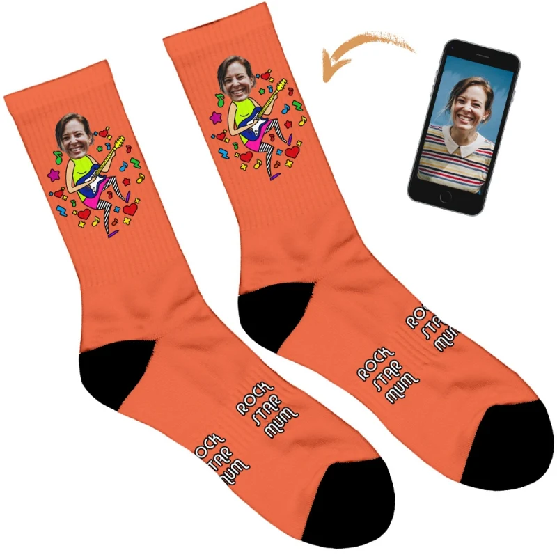 Rock Star Mum Socks - Image 33