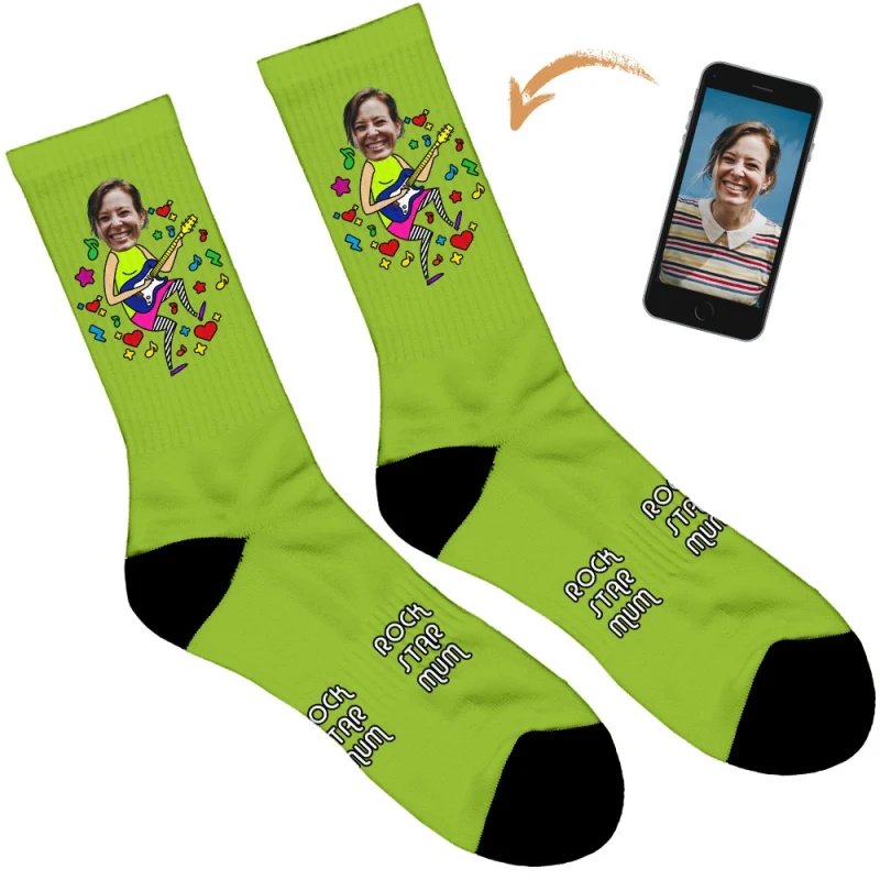 Rock Star Mum Socks - Image 36