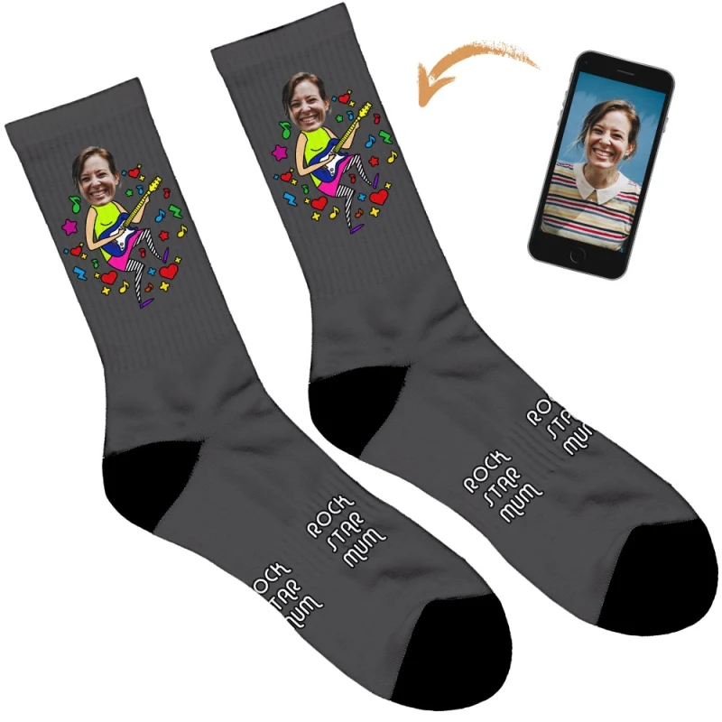 Rock Star Mum Socks - Image 7