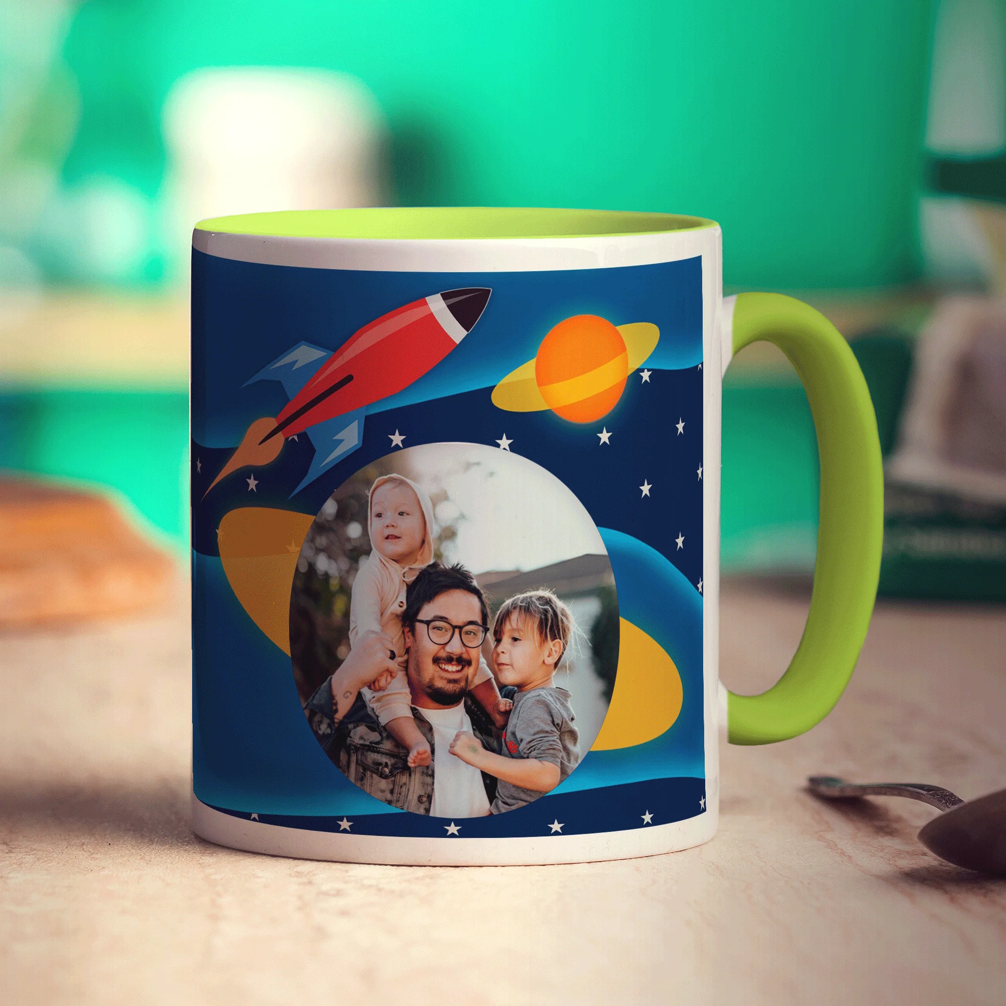 Rocket Photo Mug - Image 5