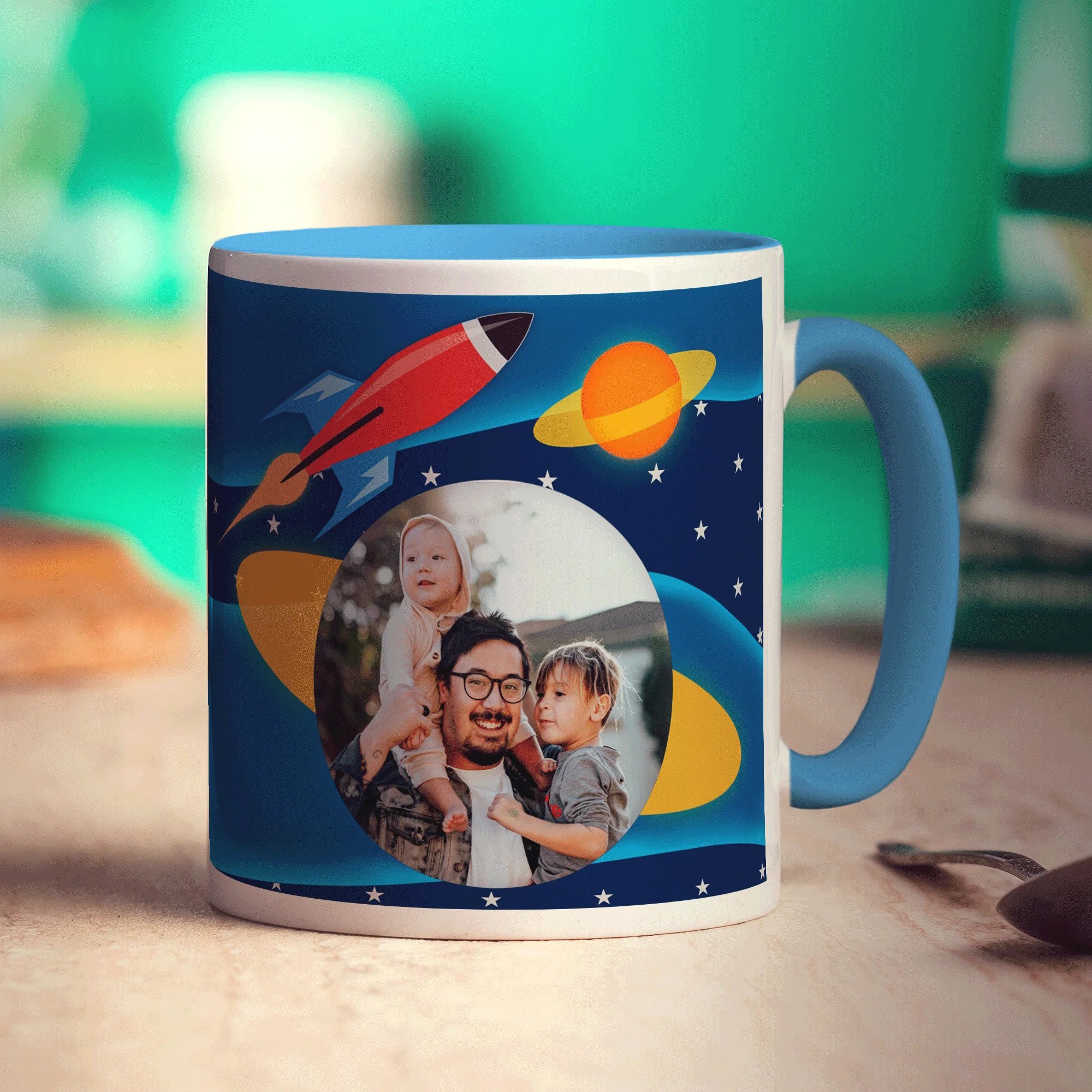 Rocket Photo Mug - Image 6