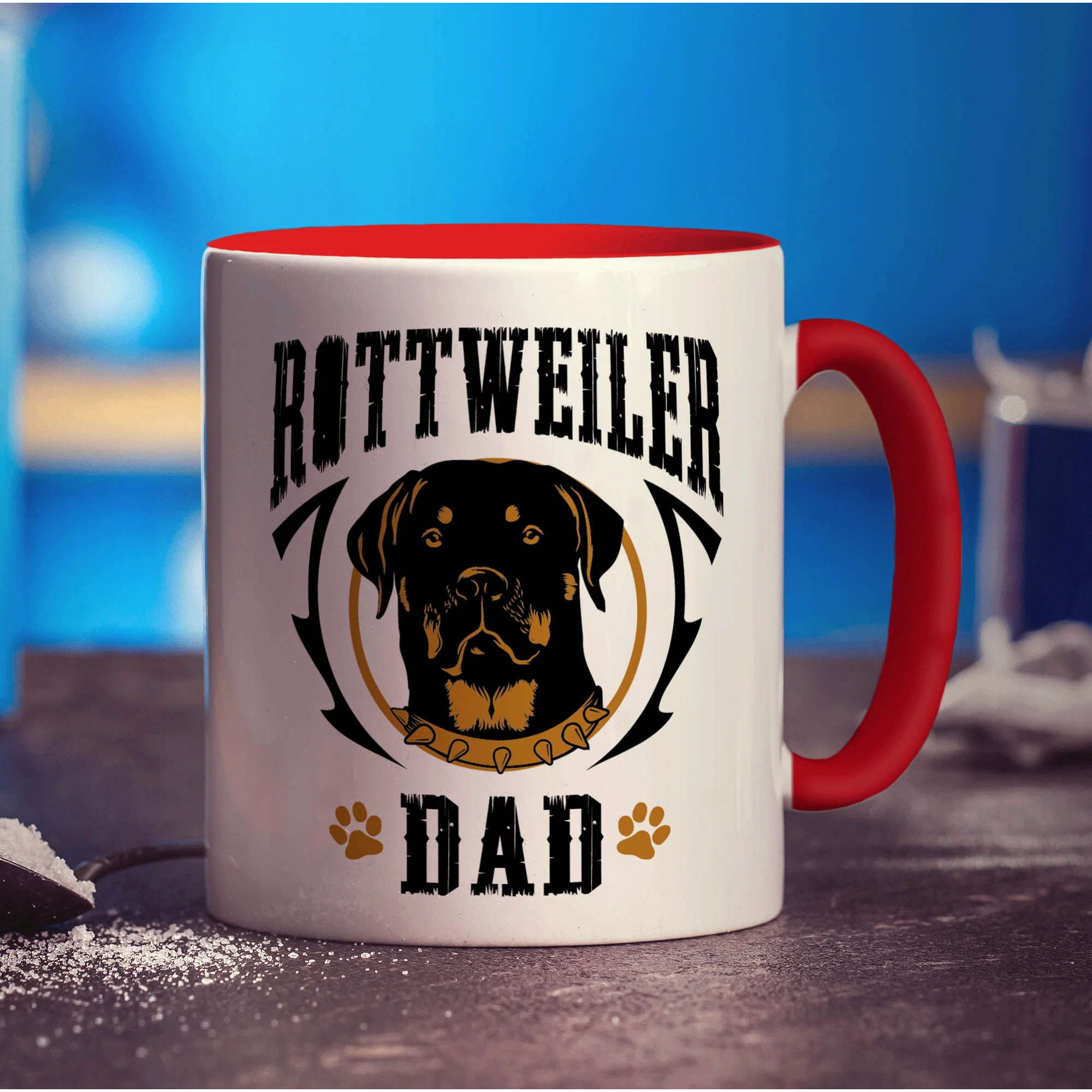 Rottweiler Dad Mug - Image 11