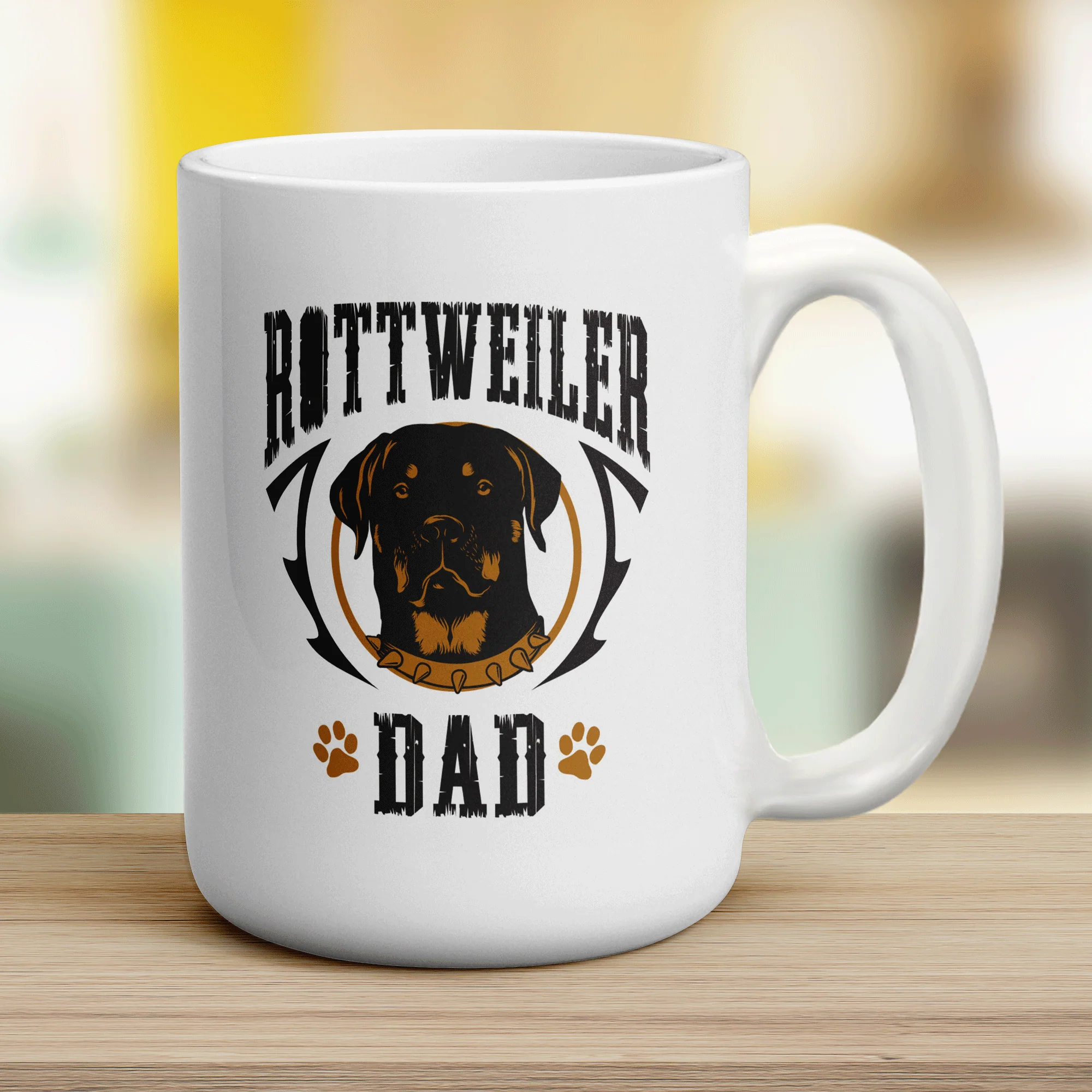 Rottweiler Dad Mug - Image 12