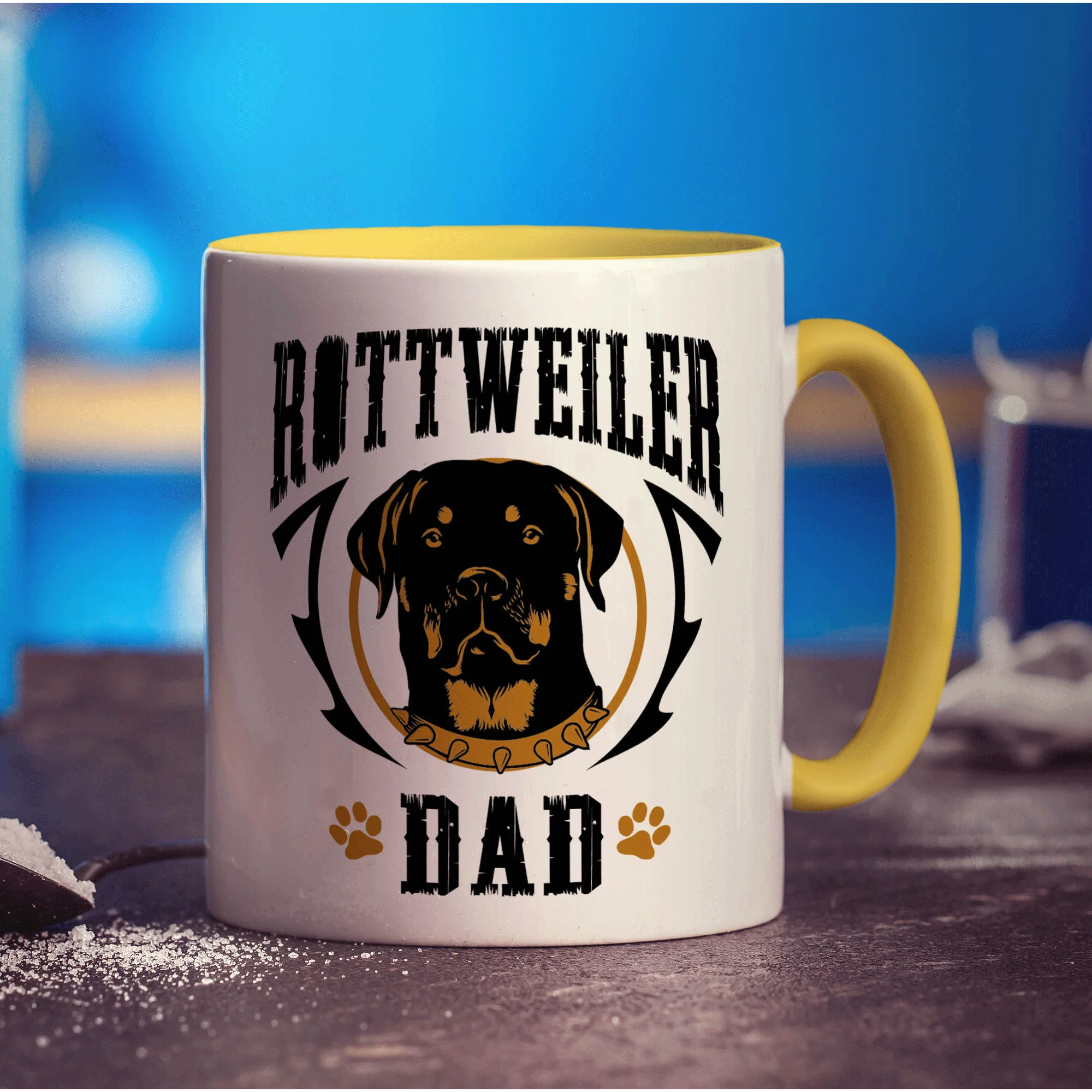 Rottweiler Dad Mug - Image 5