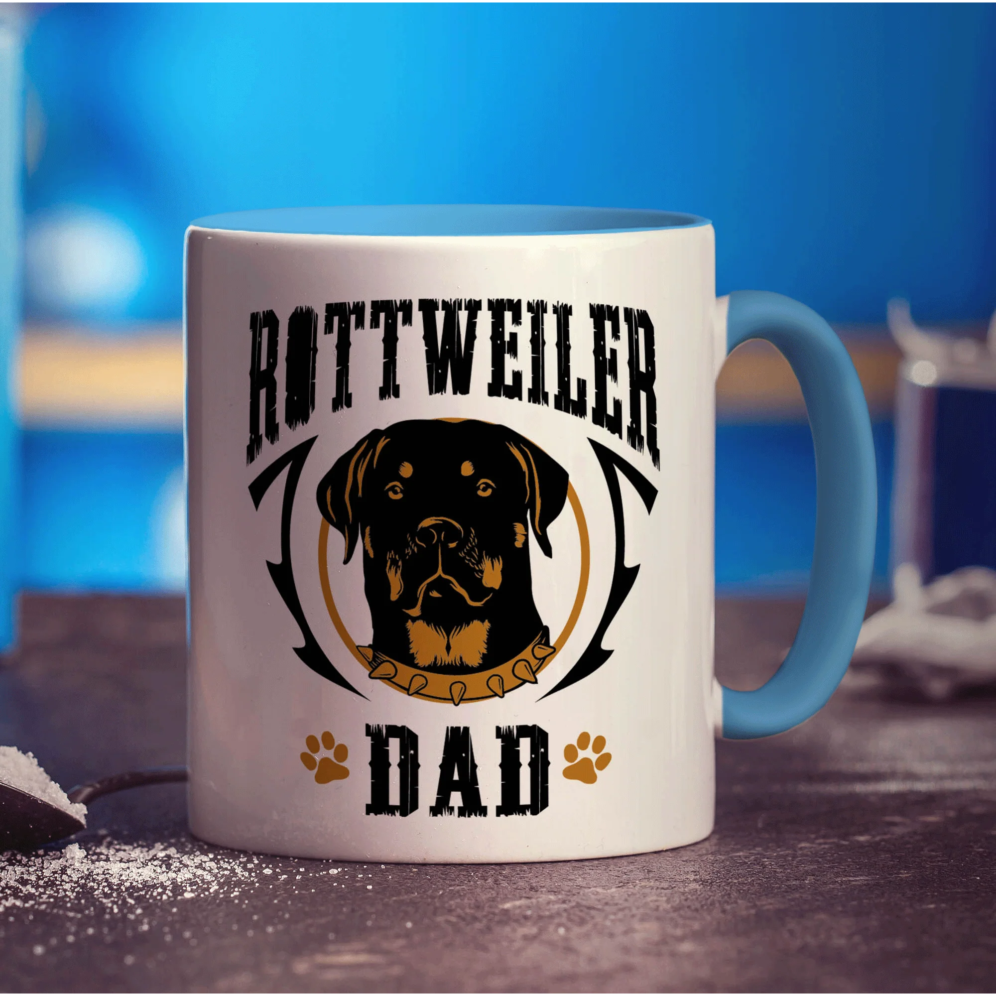 Rottweiler Dad Mug - Image 8