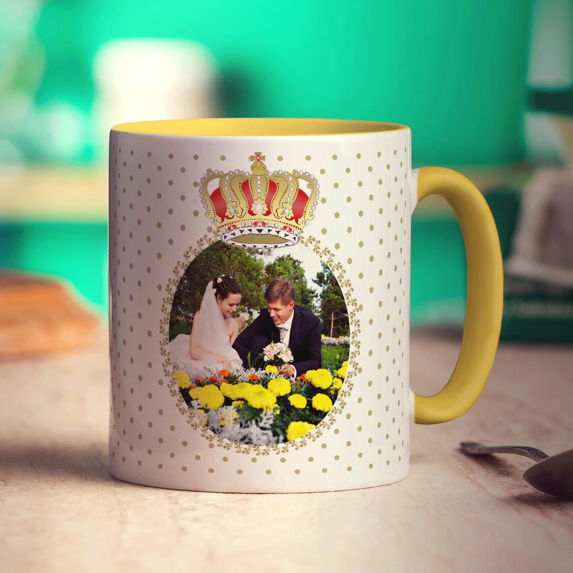 Royal Crown Mug with Photo - Image 3