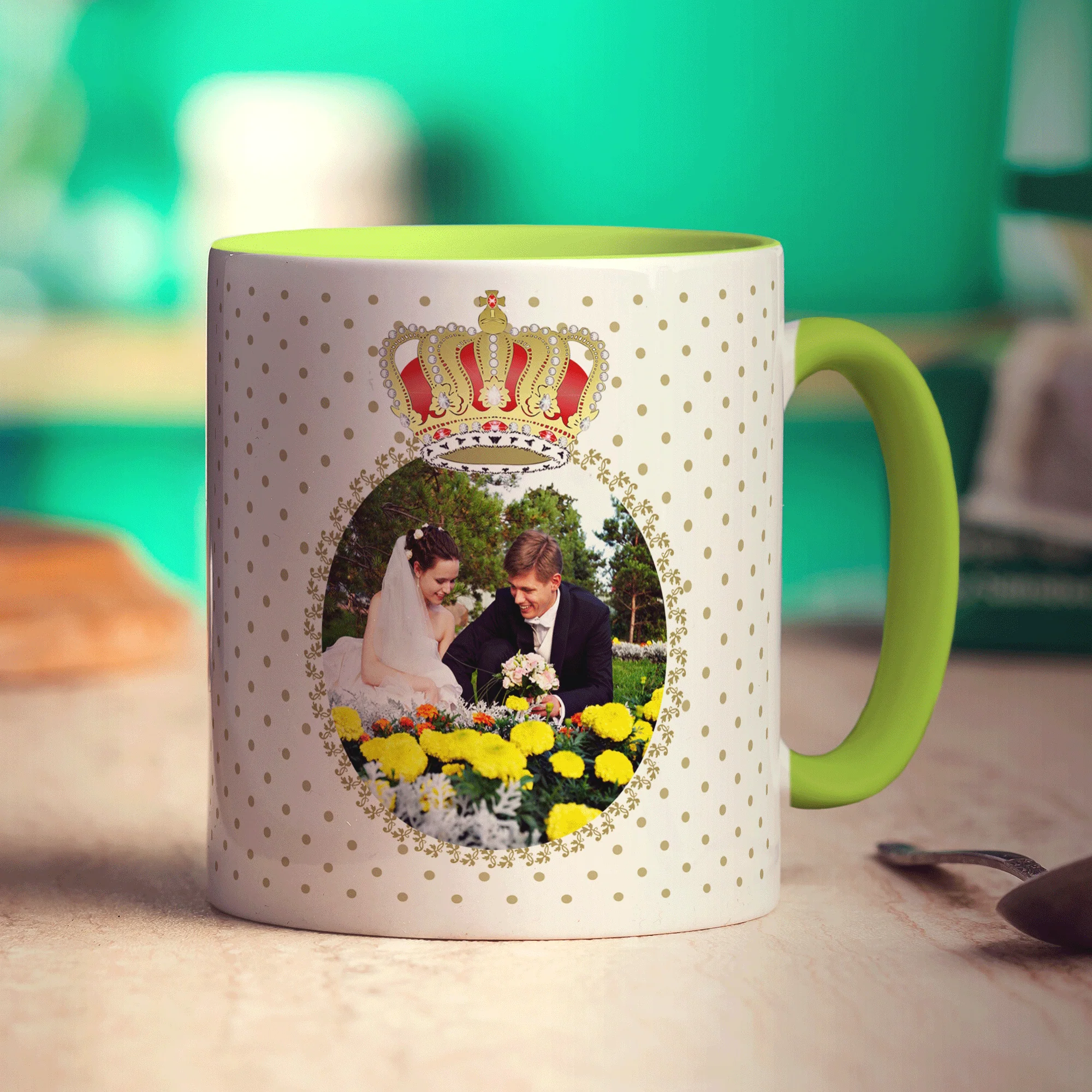 Royal Crown Mug with Photo - Image 5