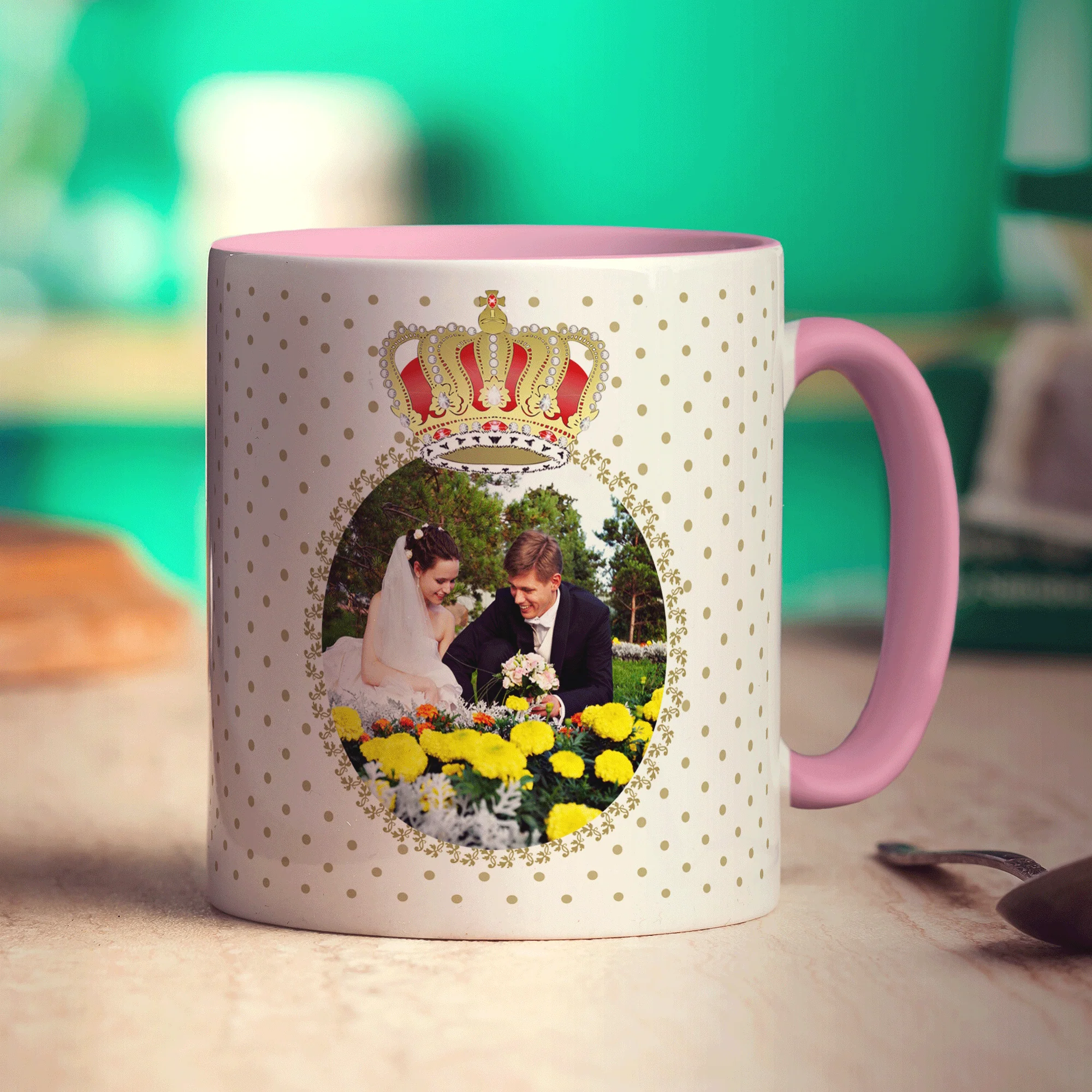 Royal Crown Mug with Photo - Image 7