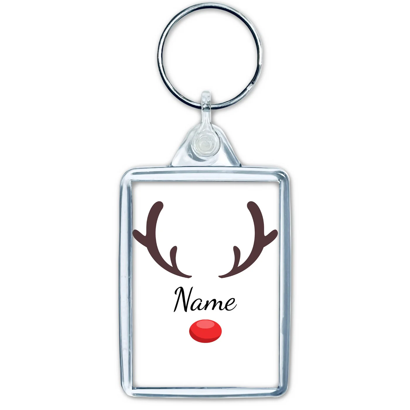 Rudolph Name Keyring