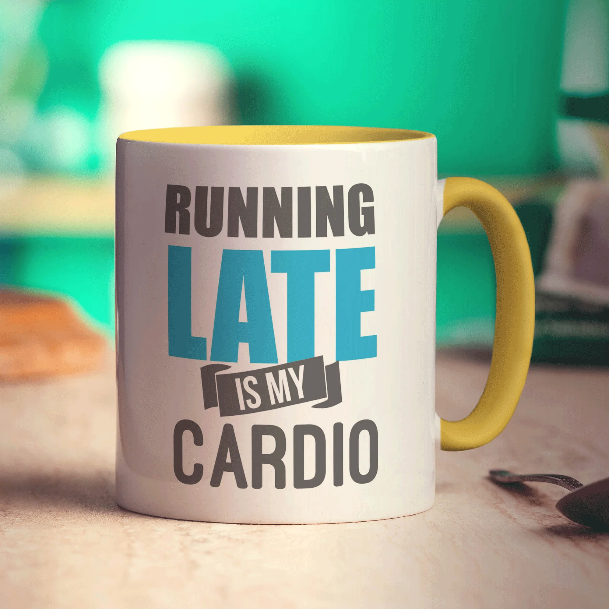 Running Late is My Cardio Mug - Image 5