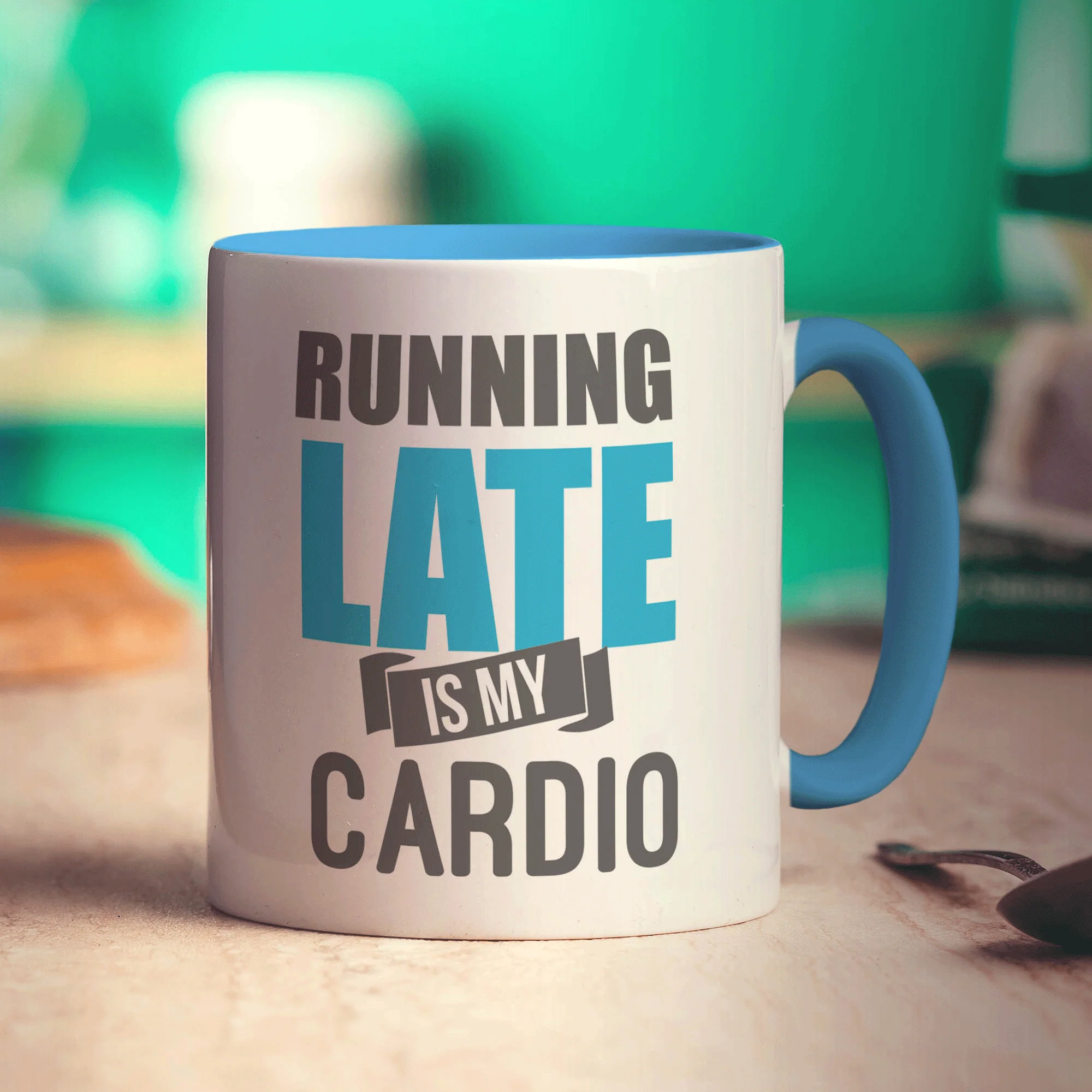 Running Late is My Cardio Mug - Image 8