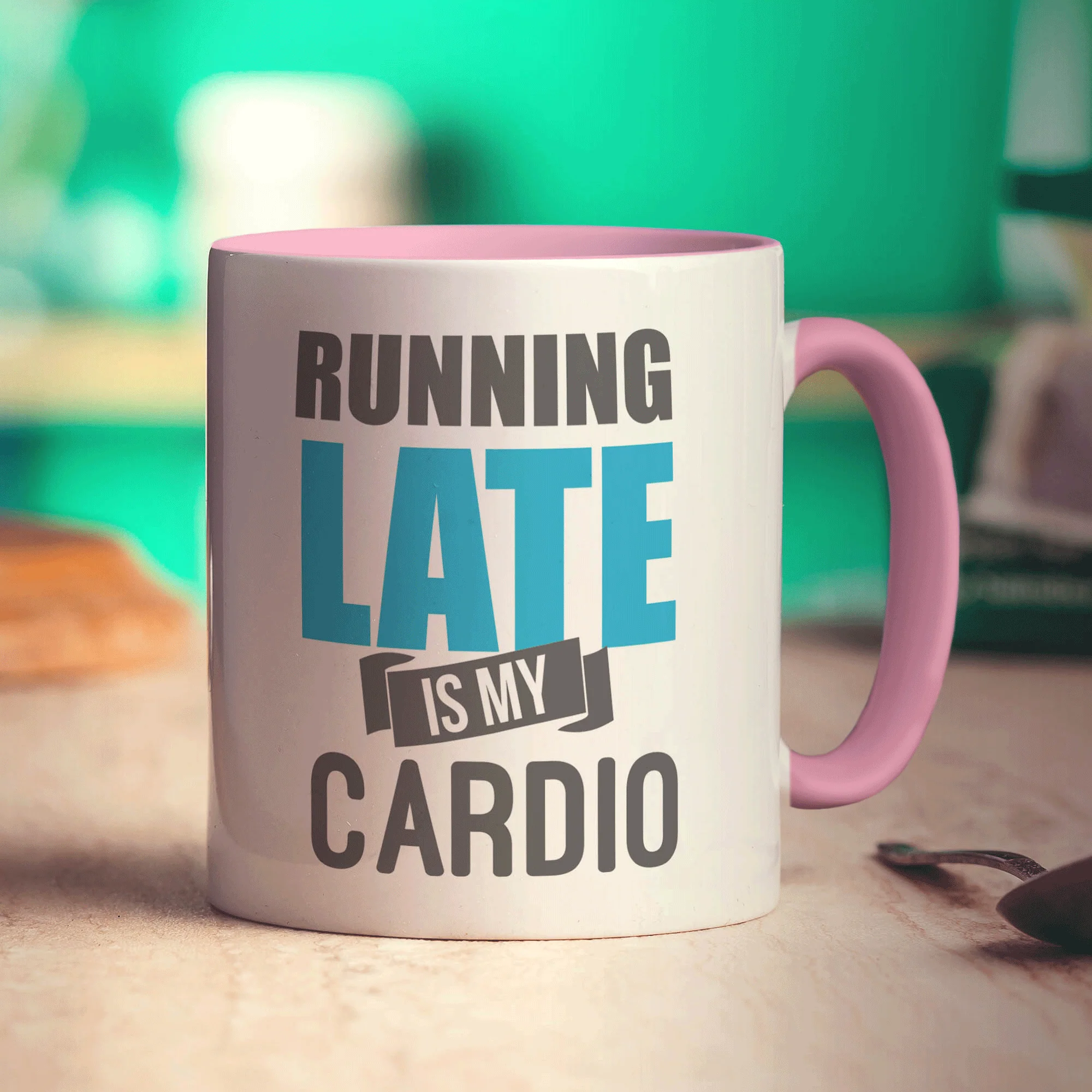 Running Late is My Cardio Mug - Image 9
