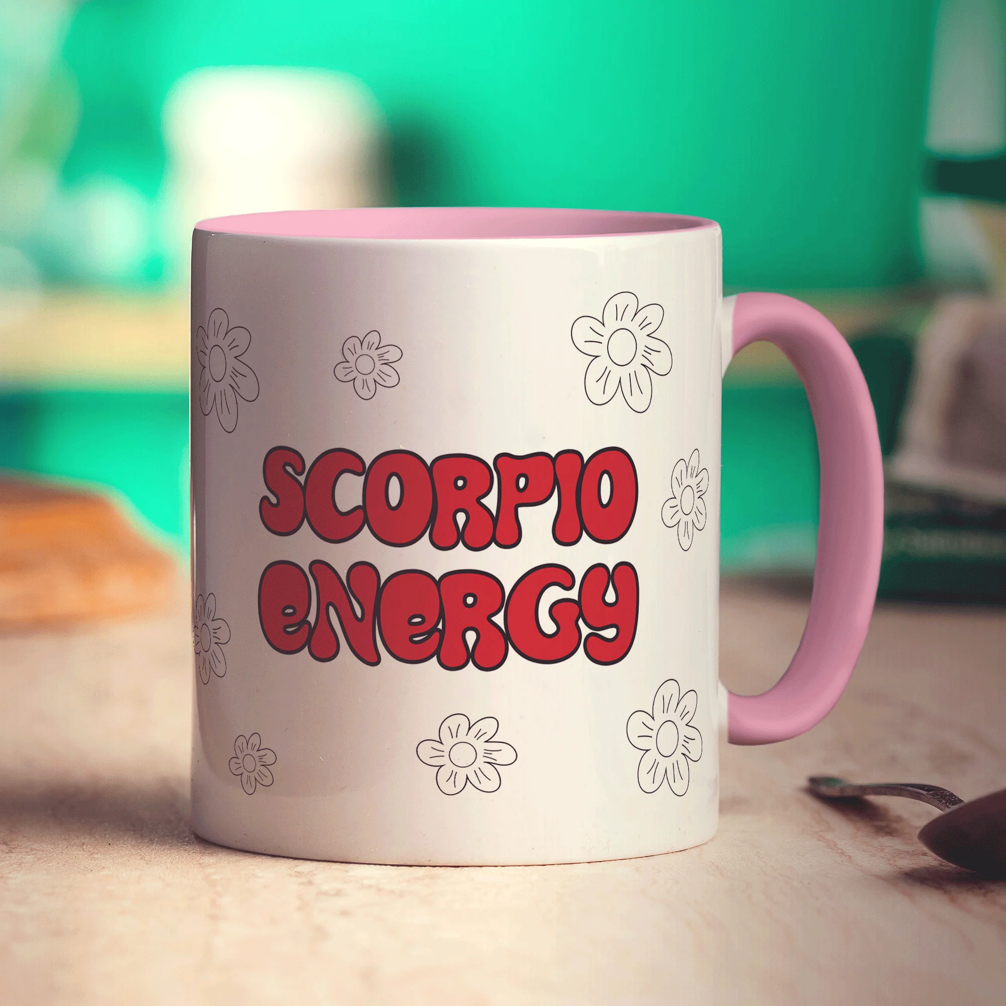 Scorpio Energy Star Sign Mug - Image 9