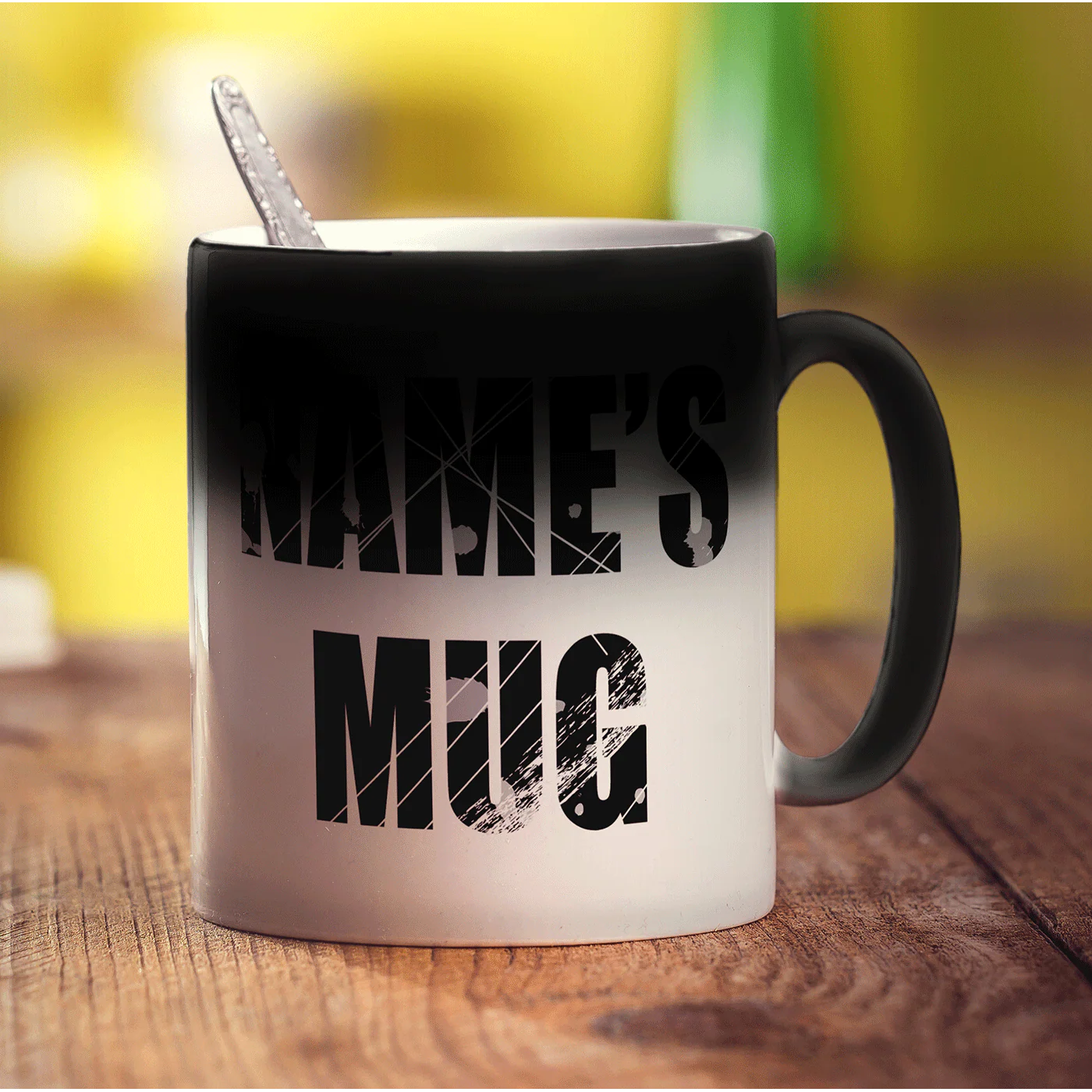 Scratched Text Name Mug - Image 8