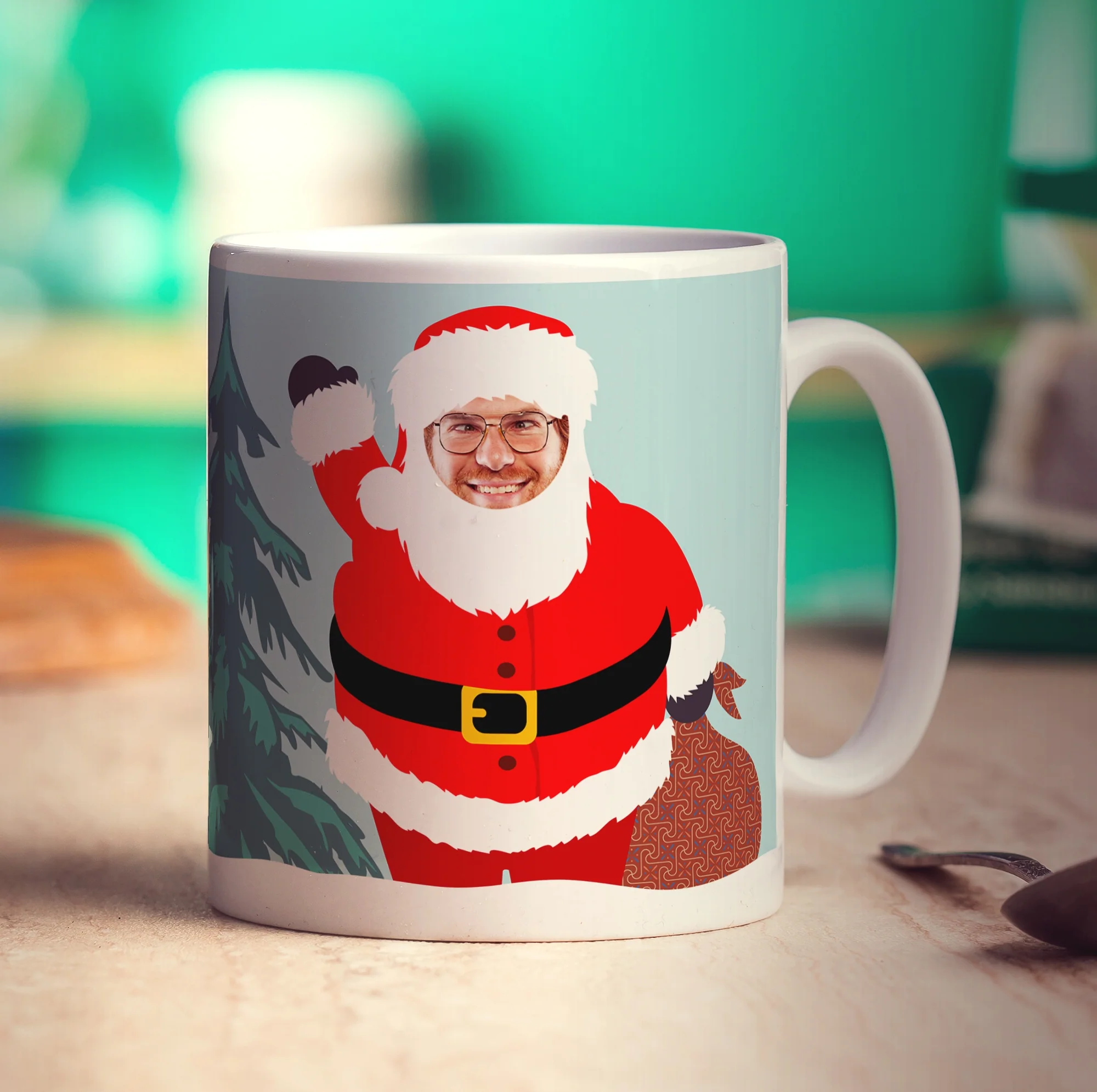 Secret Santa Gift Photo Mug - Image 2