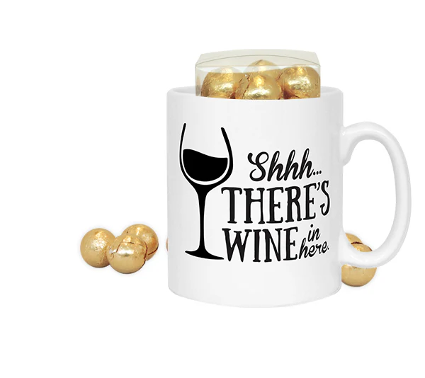 Shh There's Wine In Here Mug - Image 10