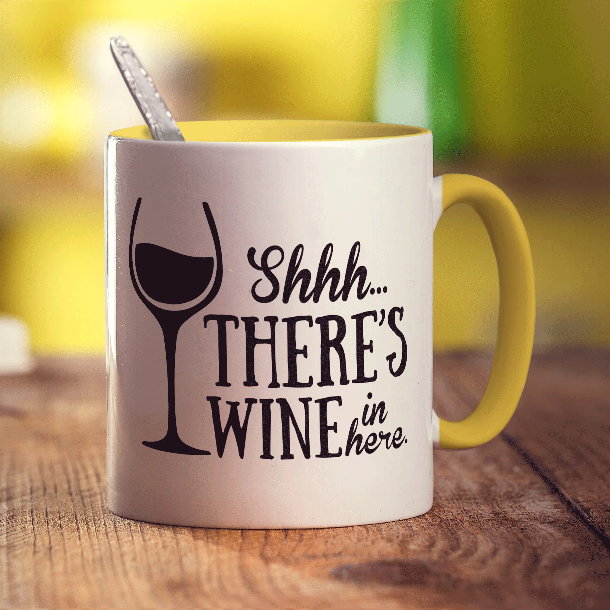 Shh There's Wine In Here Mug - Image 13