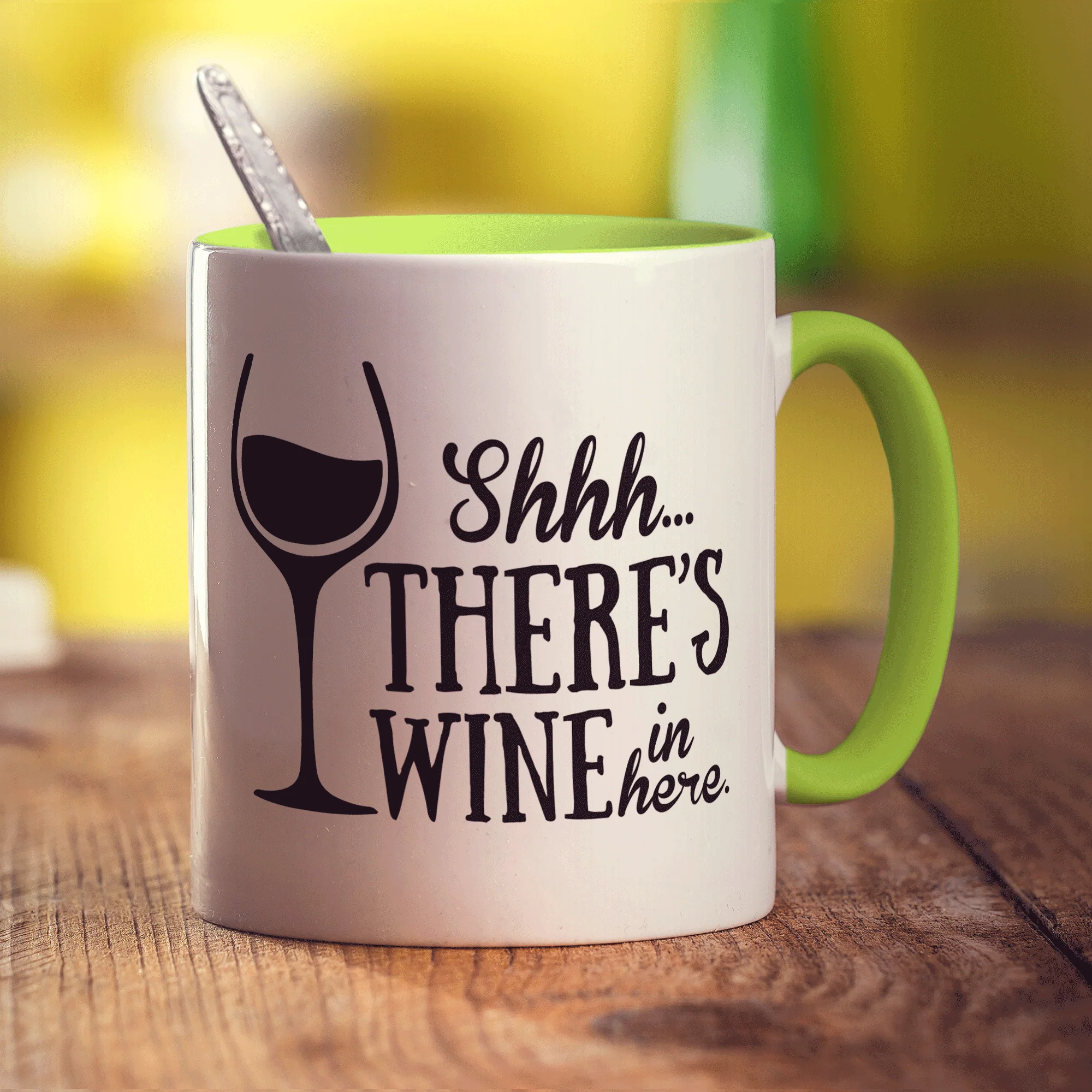 Shh There's Wine In Here Mug - Image 15