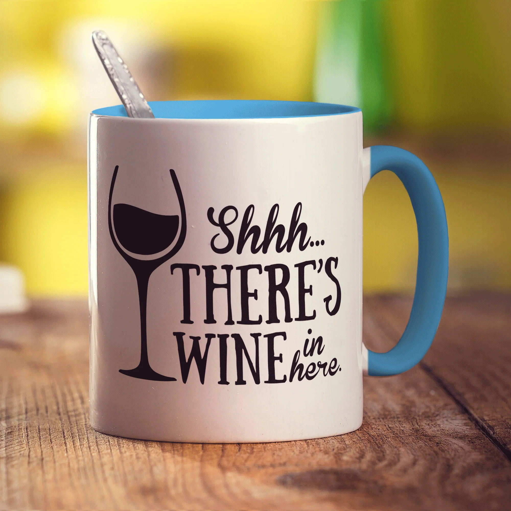 Shh There's Wine In Here Mug - Image 16