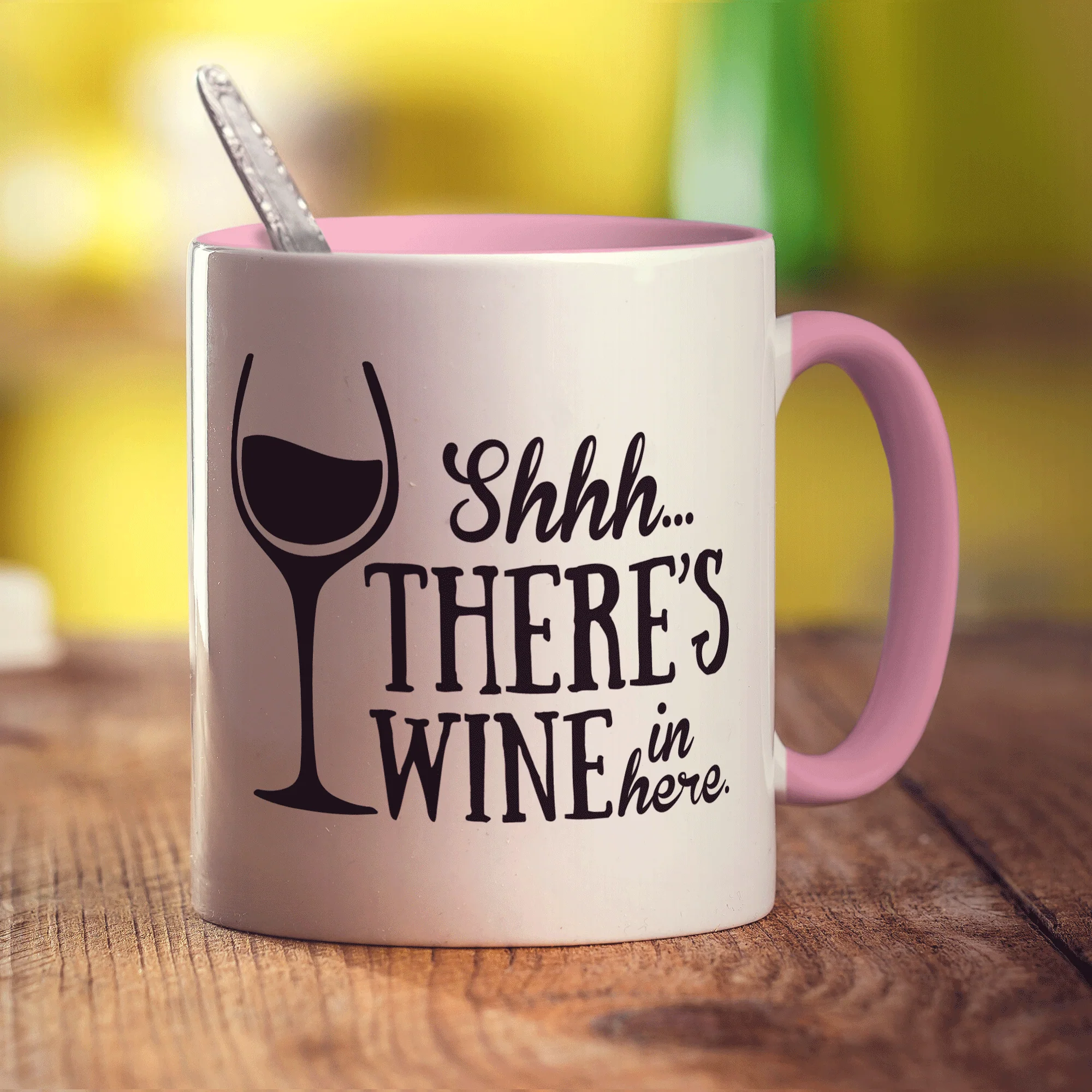 Shh There's Wine In Here Mug - Image 17