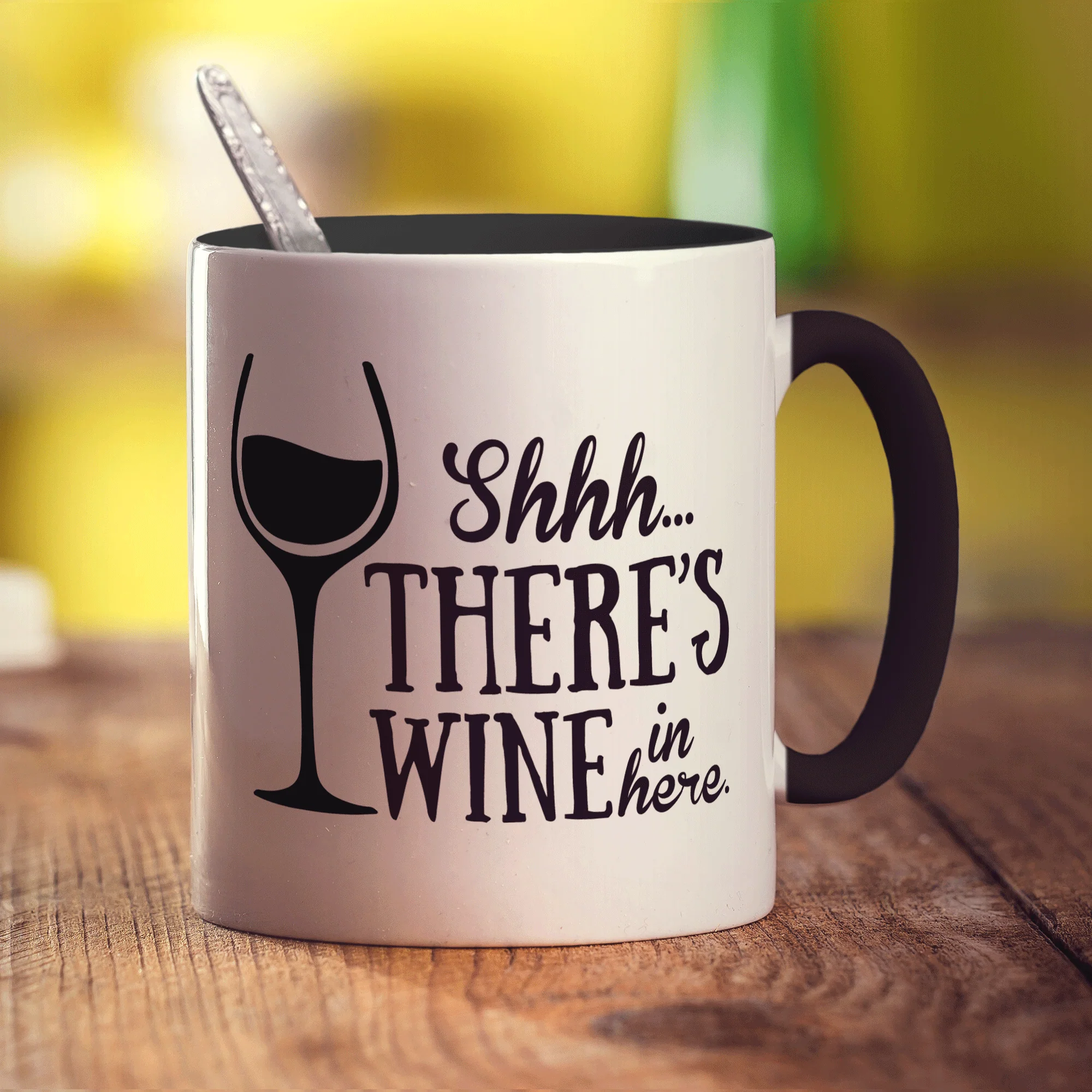 Shh There's Wine In Here Mug - Image 18