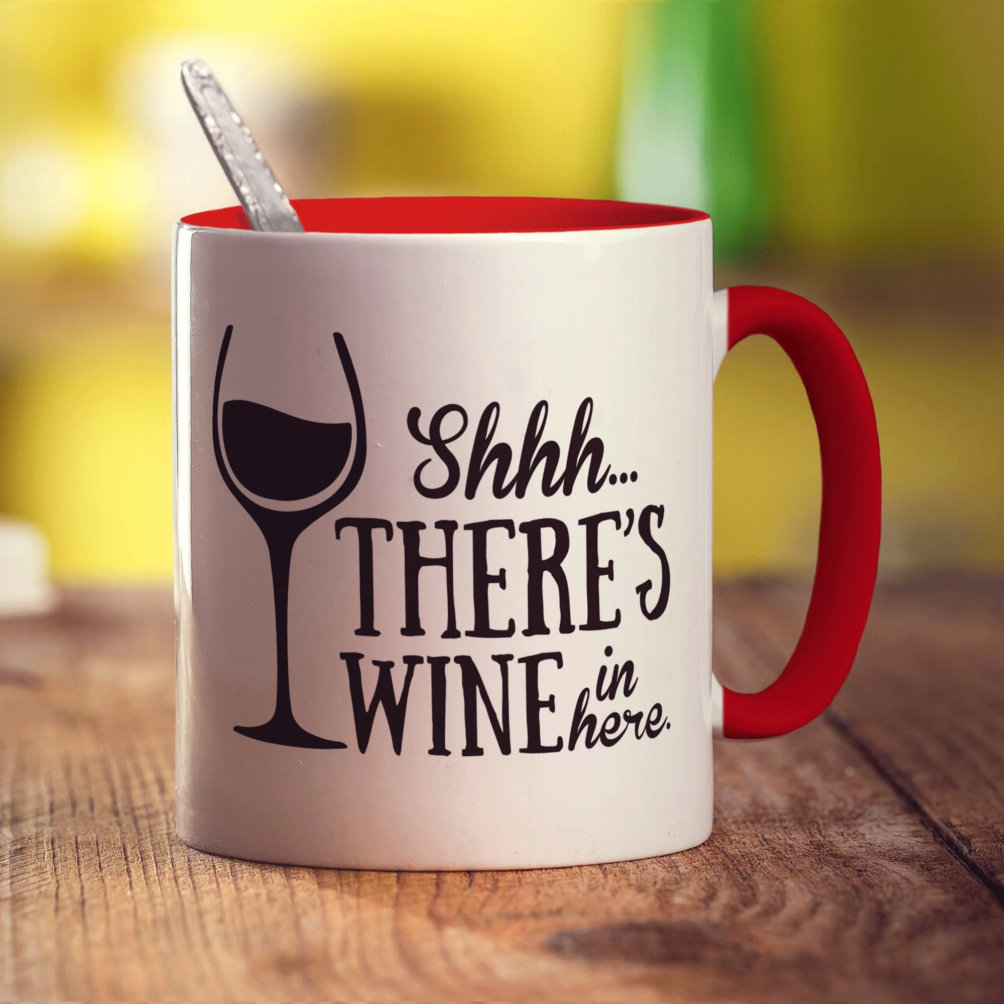 Shh There's Wine In Here Mug - Image 19