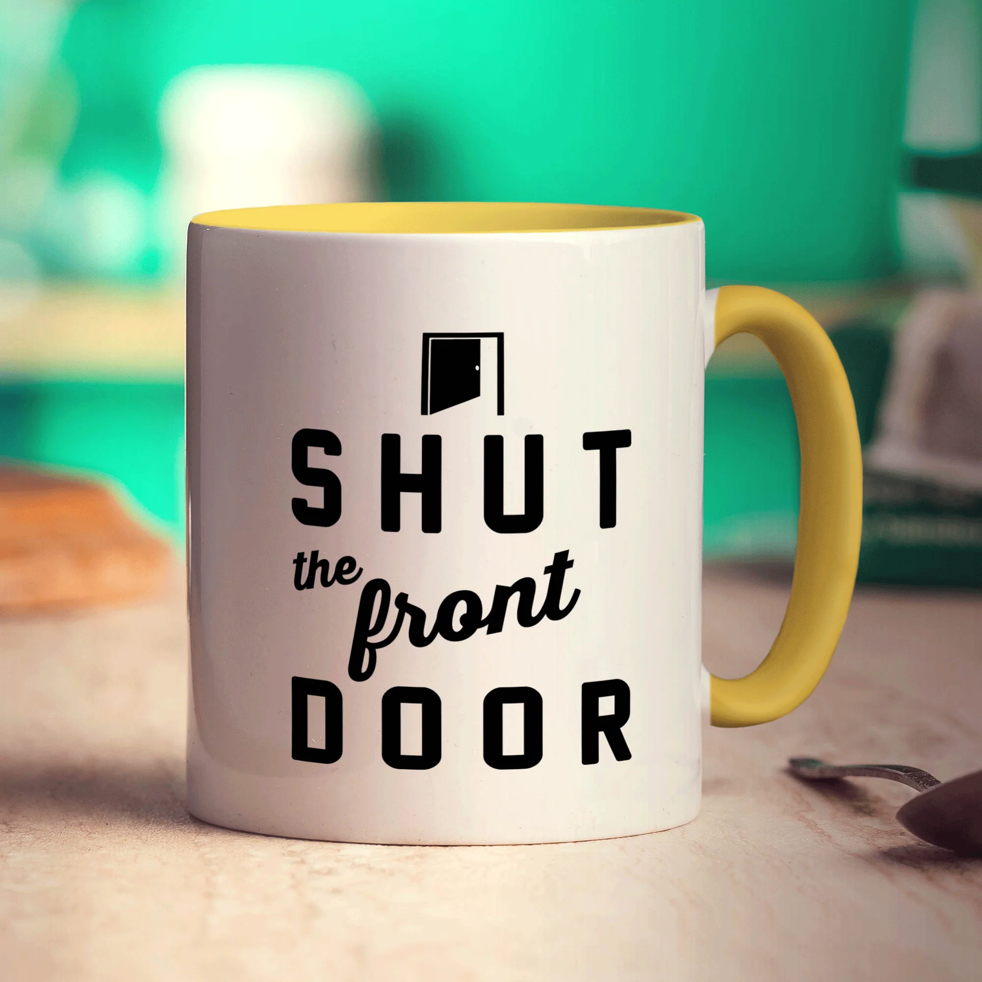 Shut the Front Door Mug - Image 5