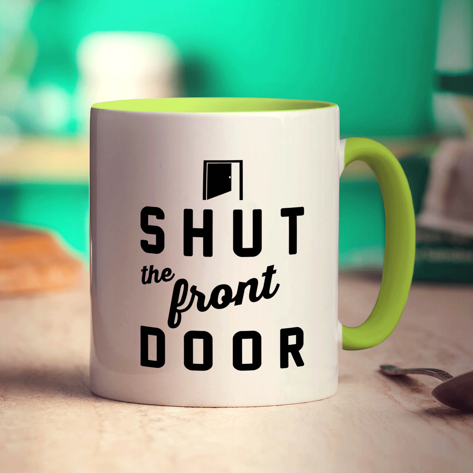 Shut the Front Door Mug - Image 7