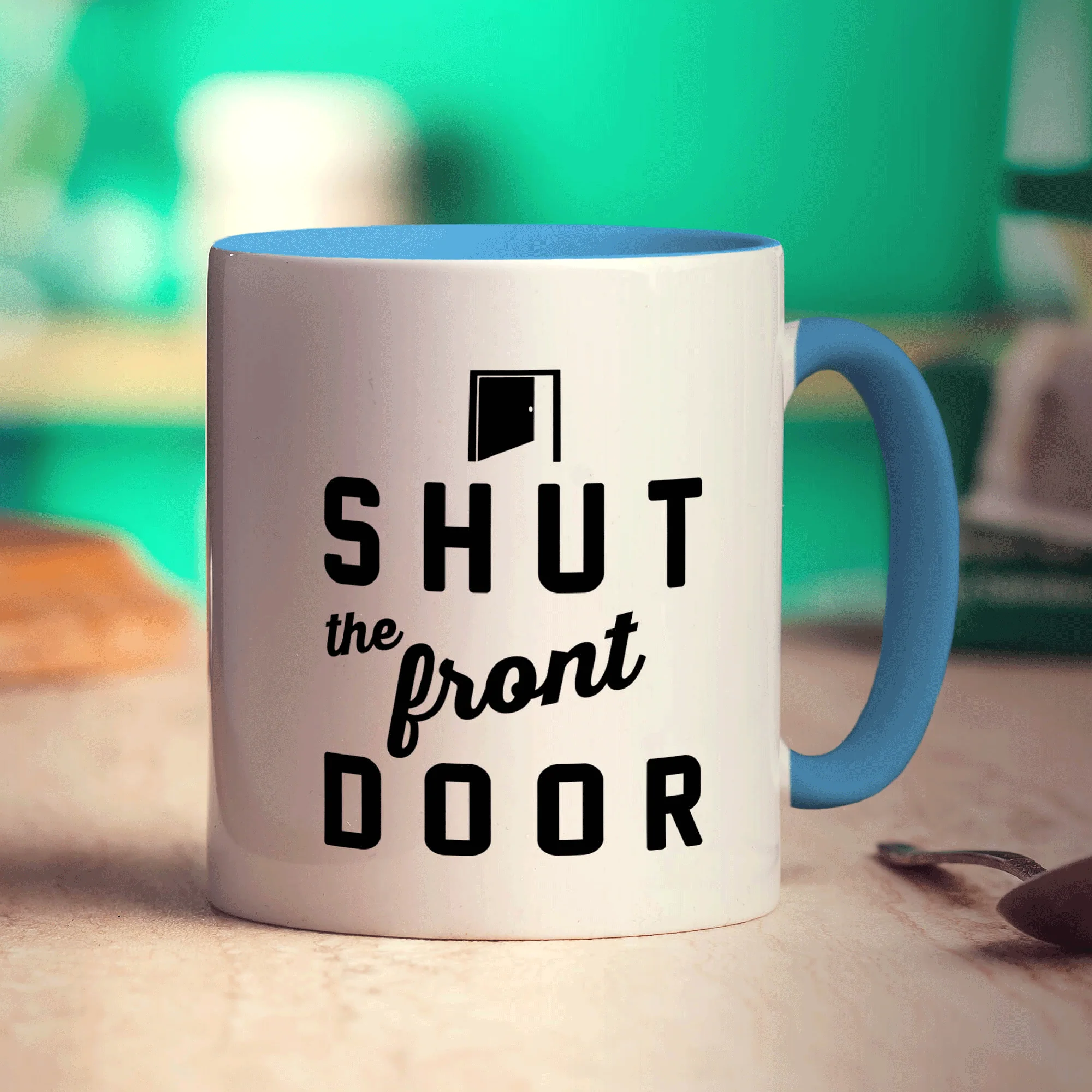 Shut the Front Door Mug - Image 8