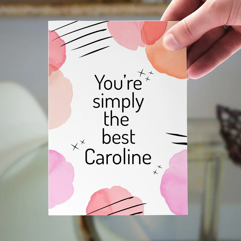 Simply The Best Card - Image 2