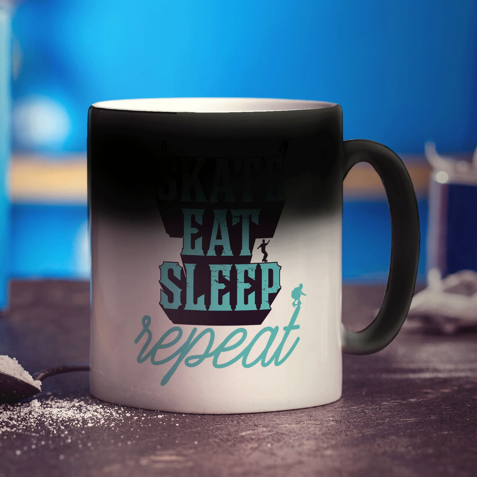 Skate, Eat, Sleep, Repeat Mug - Image 6
