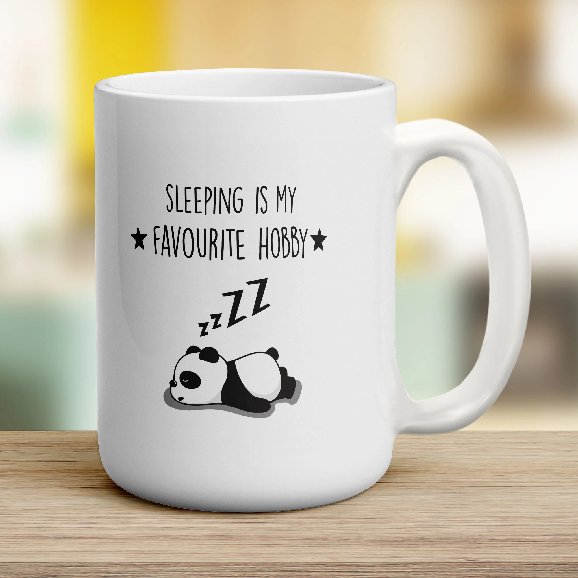 Sleeping is my Favourite Hobby Panda Mug - Image 12