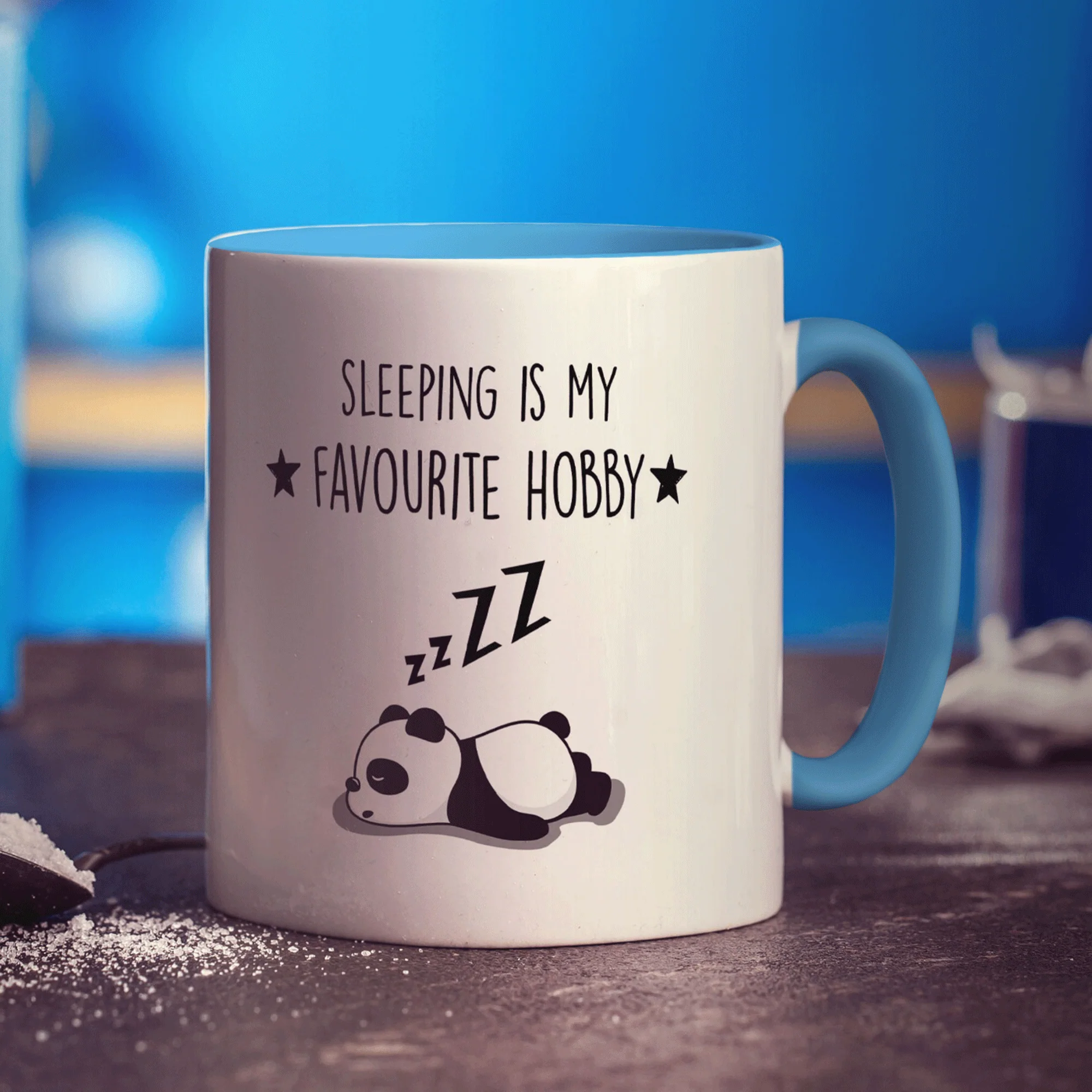 Sleeping is my Favourite Hobby Panda Mug - Image 8