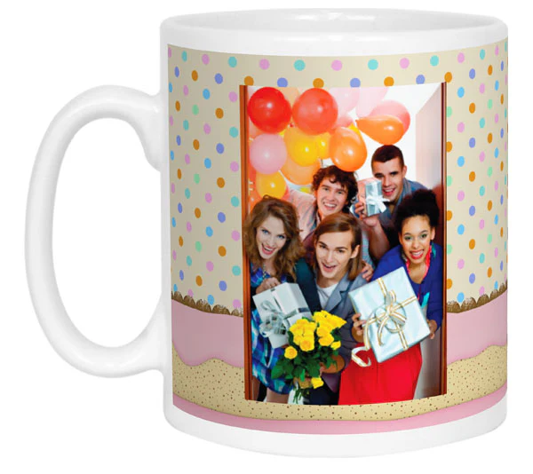 Slice Of Cake Photo Age Mug - Image 2