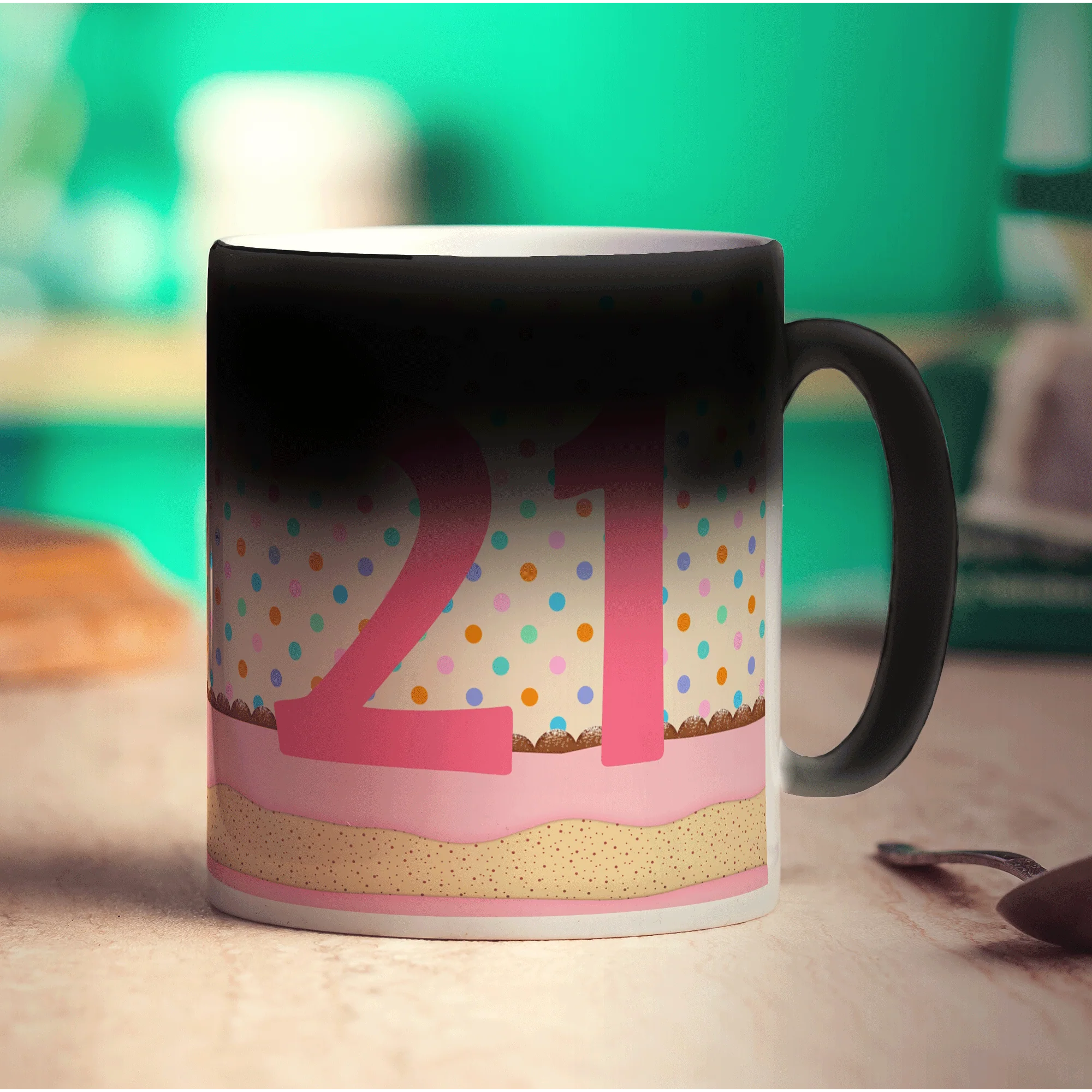 Slice Of Cake Photo Age Mug - Image 5