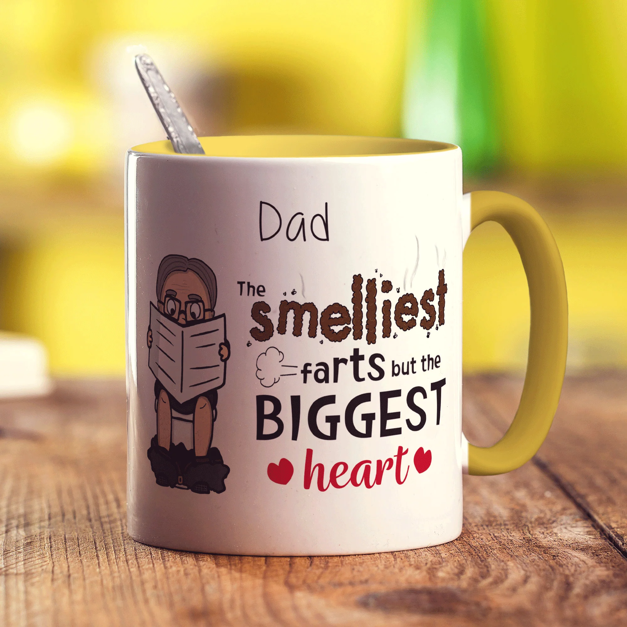 Smelliest Farts but the Biggest Heart Mug - Image 7