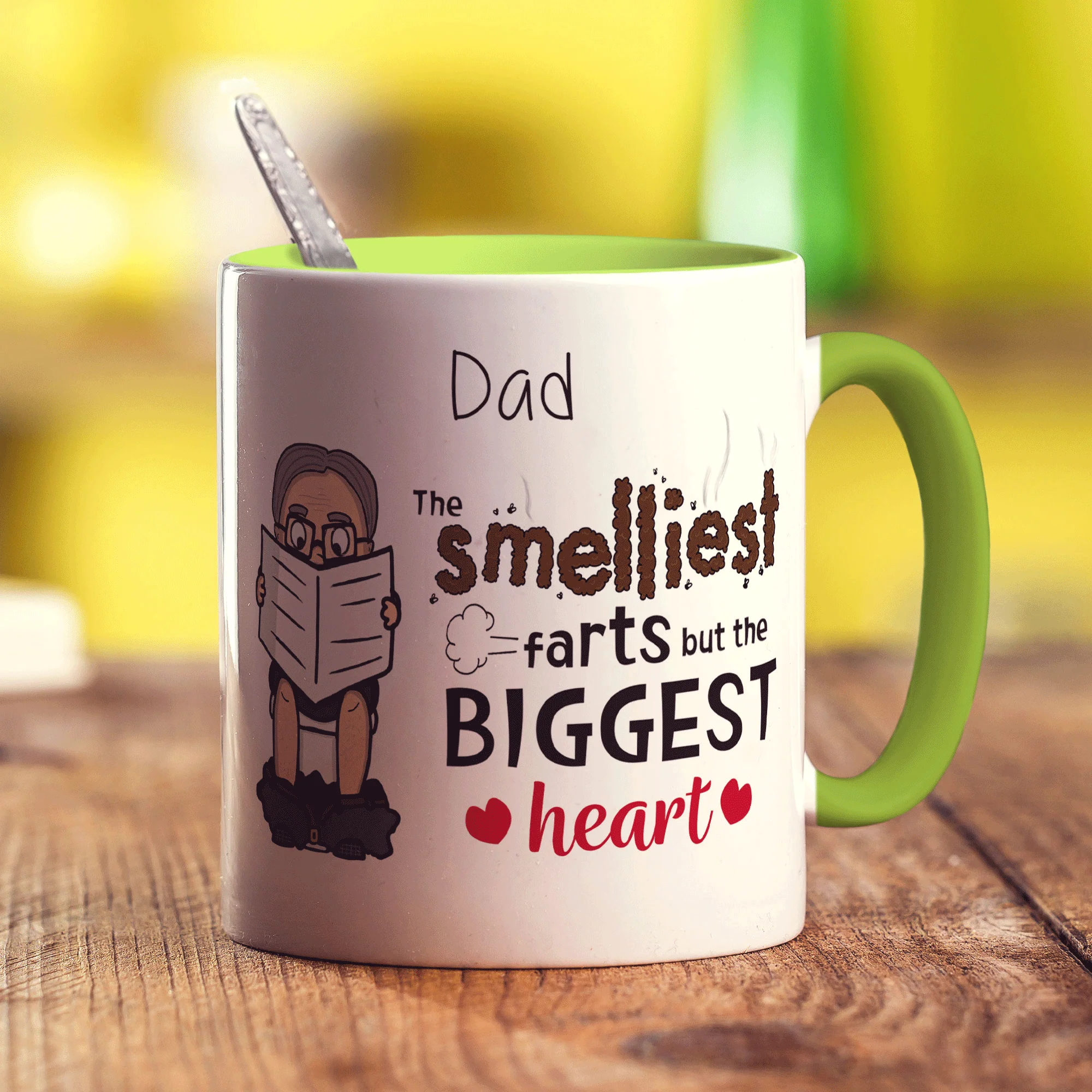 Smelliest Farts but the Biggest Heart Mug - Image 9