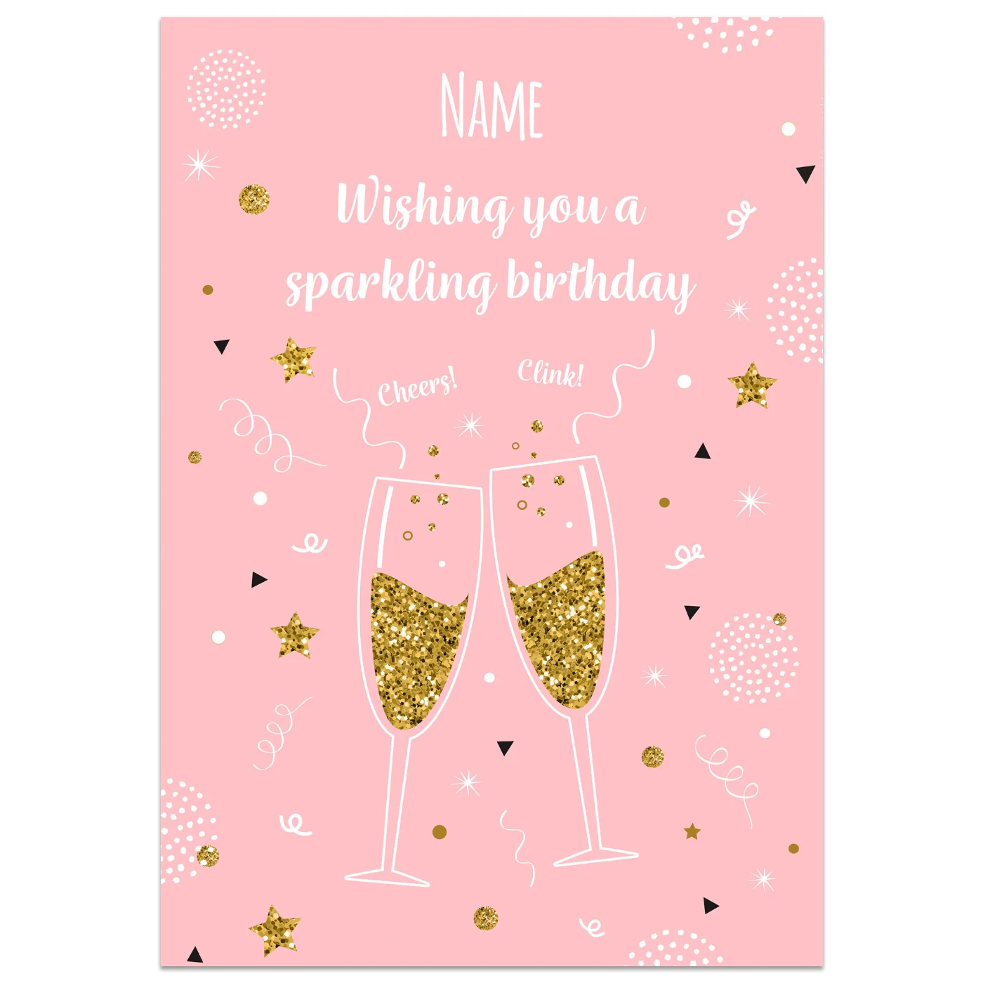 Sparkling Birthday Card