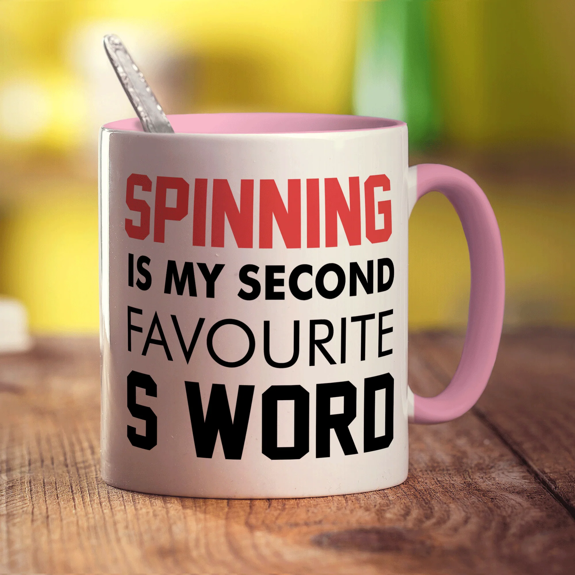 Spinning is My Second Favourite S Word Mug - Image 9