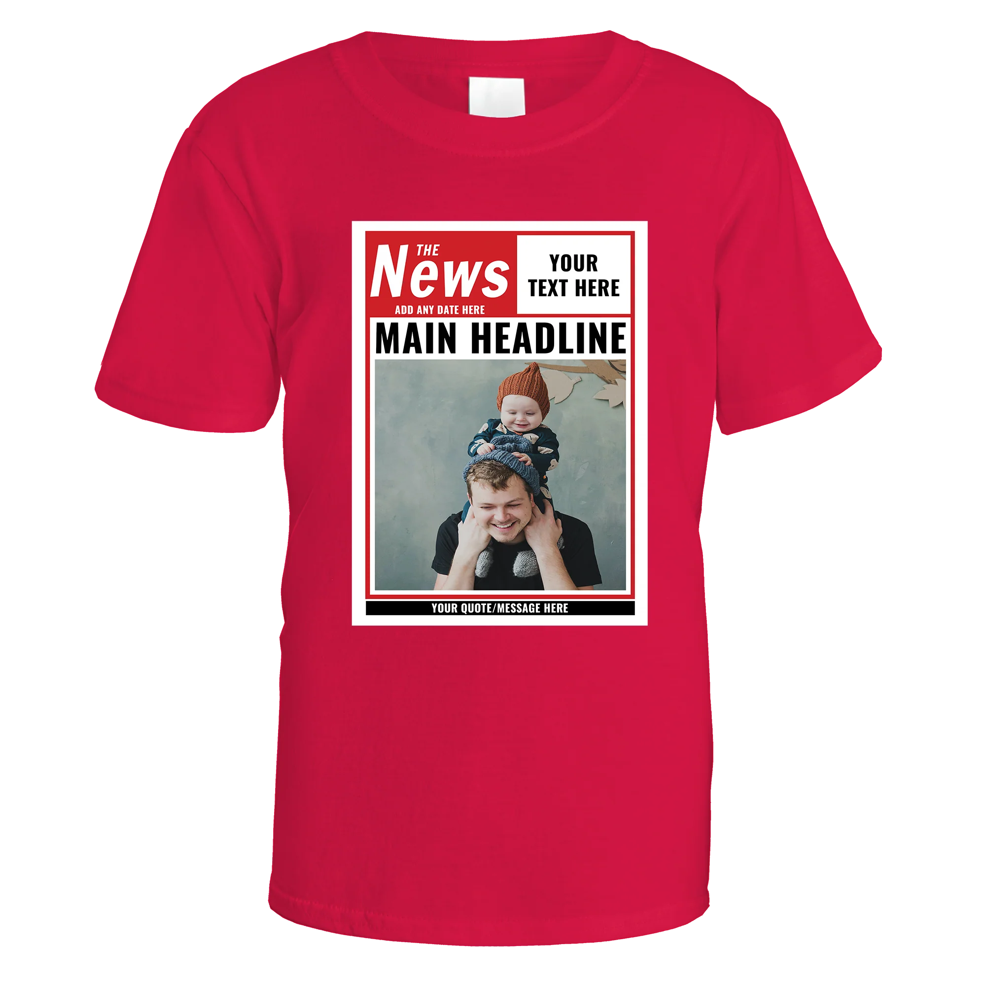 Spoof Newspaper T-Shirt - Image 4