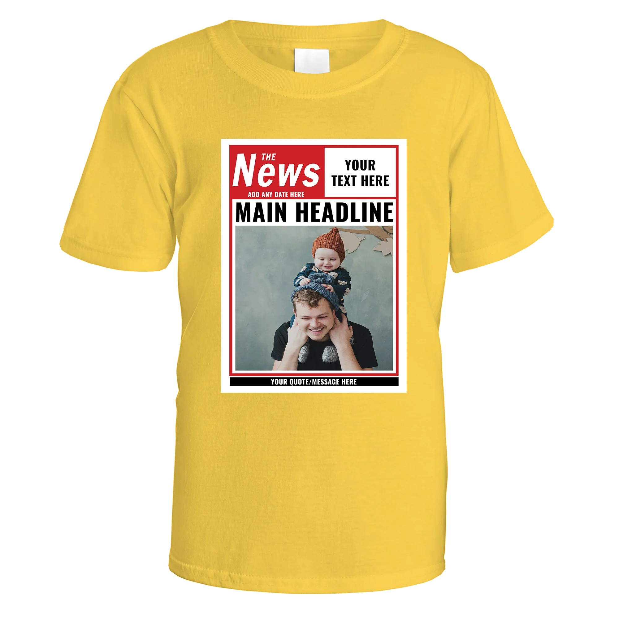 Spoof Newspaper T-Shirt - Image 6