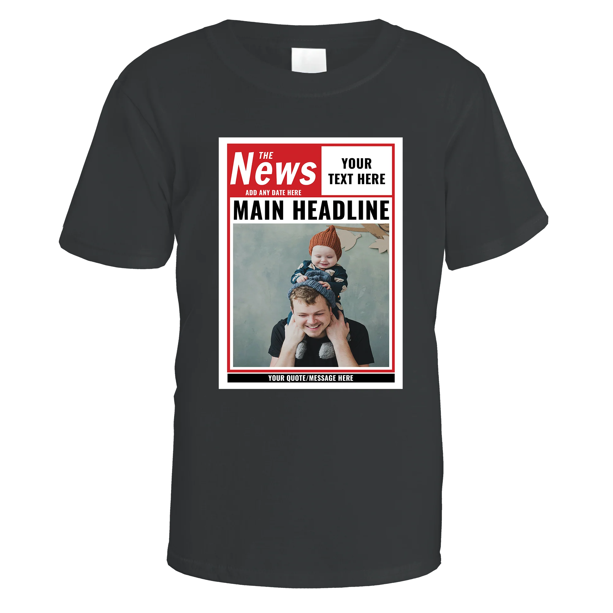 Spoof Newspaper T-Shirt - Image 8