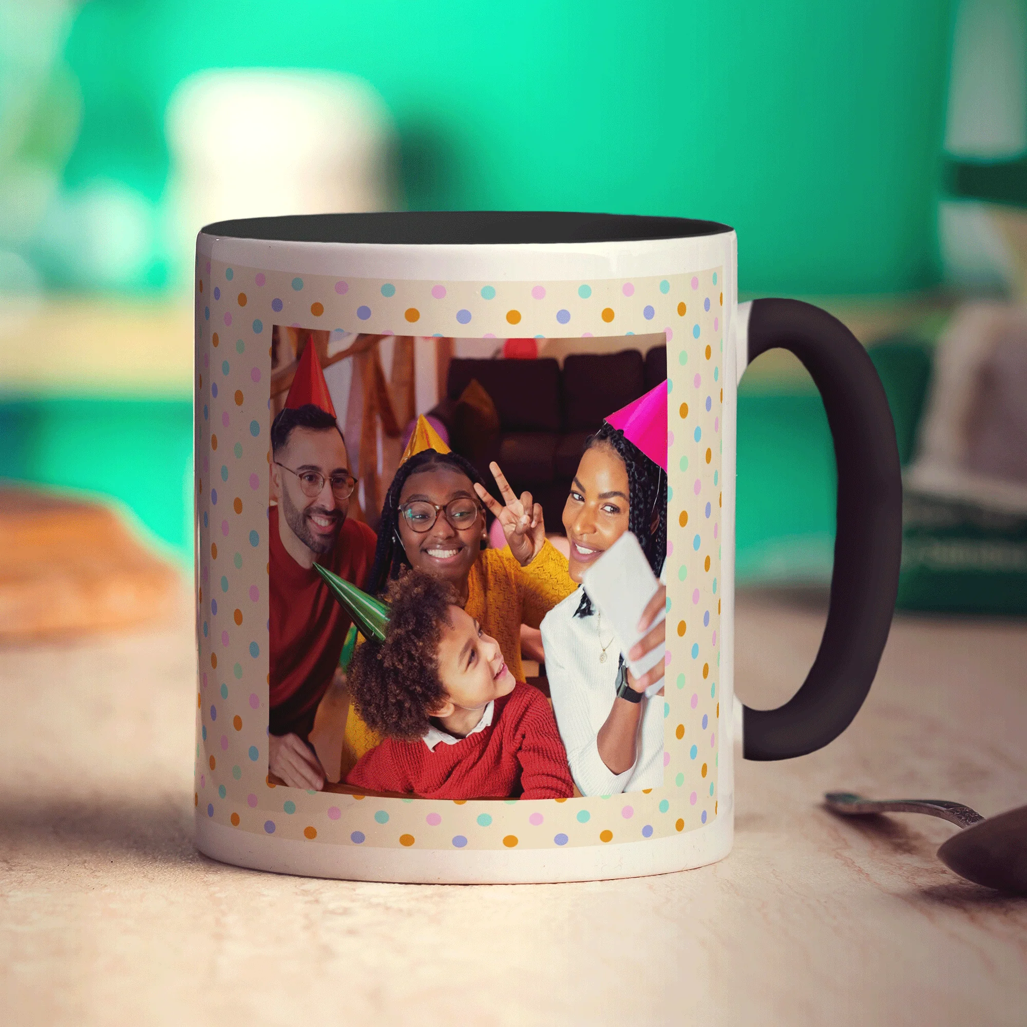 Spotty Double Sided Photo Mug - Image 12