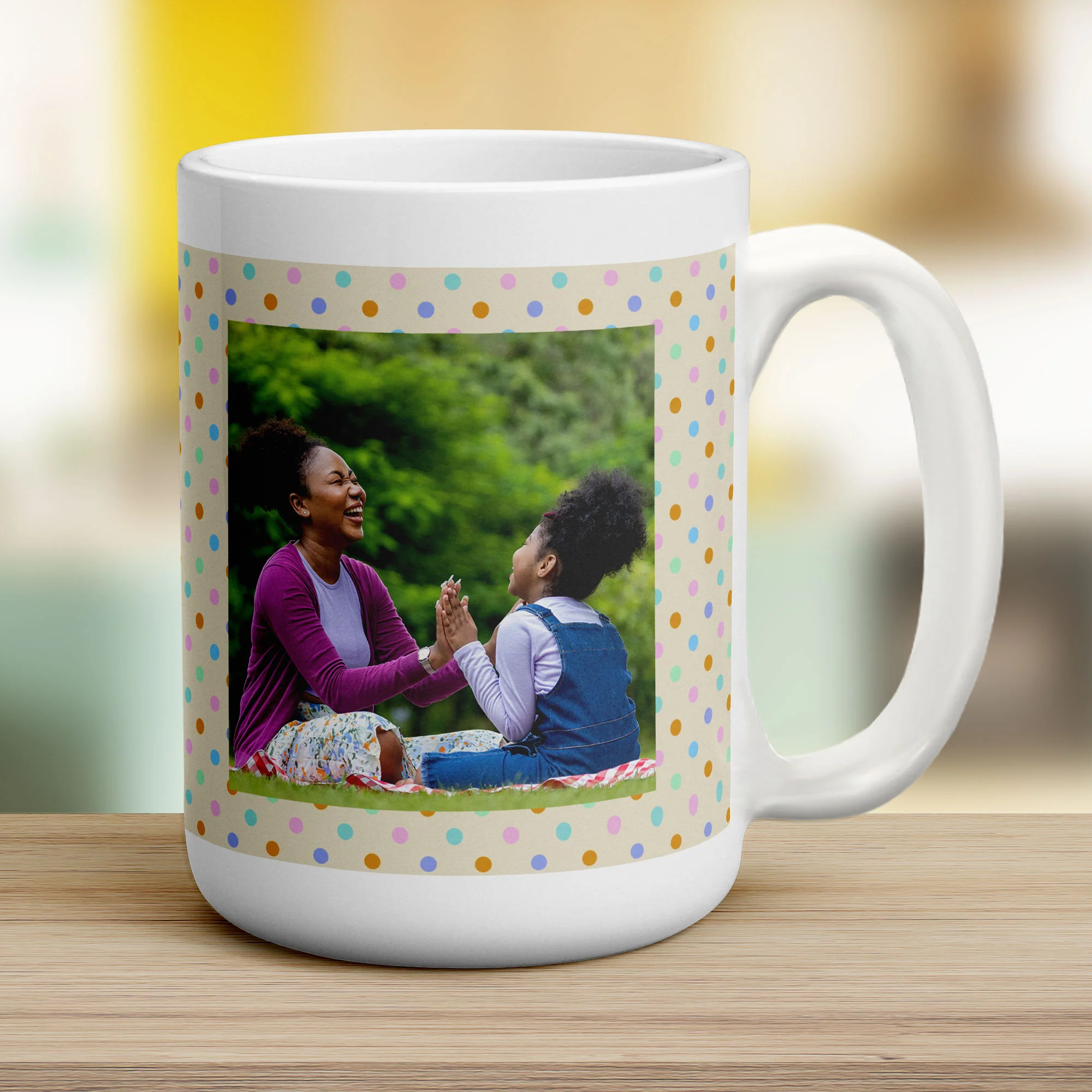 Spotty Double Sided Photo Mug - Image 14