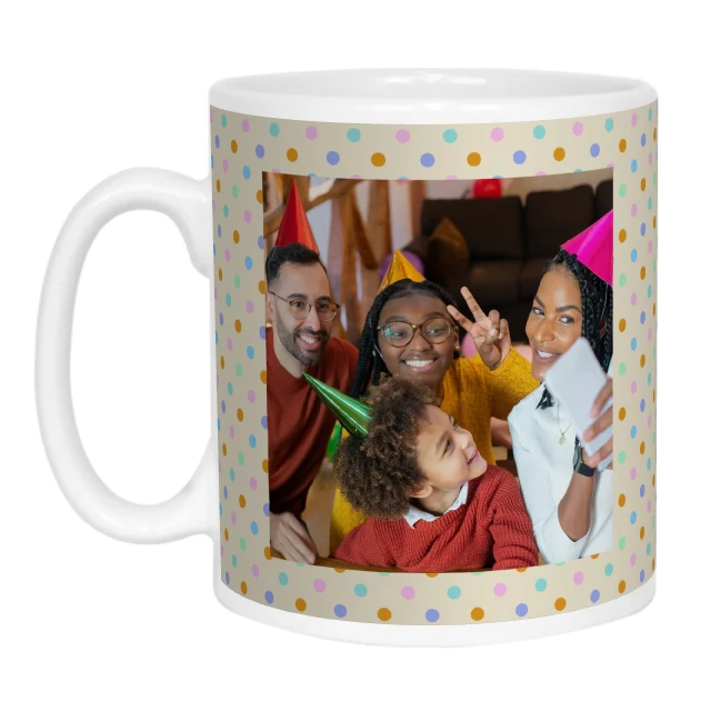 Spotty Double Sided Photo Mug - Image 3