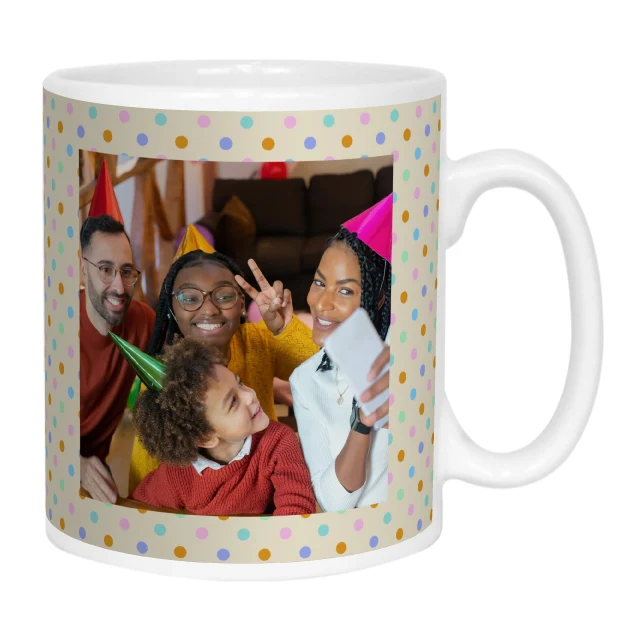 Spotty Double Sided Photo Mug - Image 5