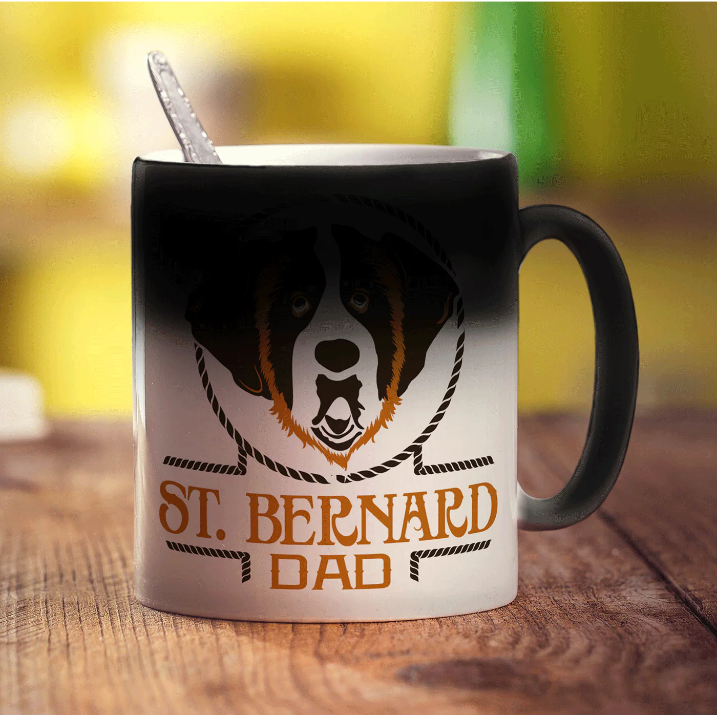 St.Bernard Dad Mug - Image 6